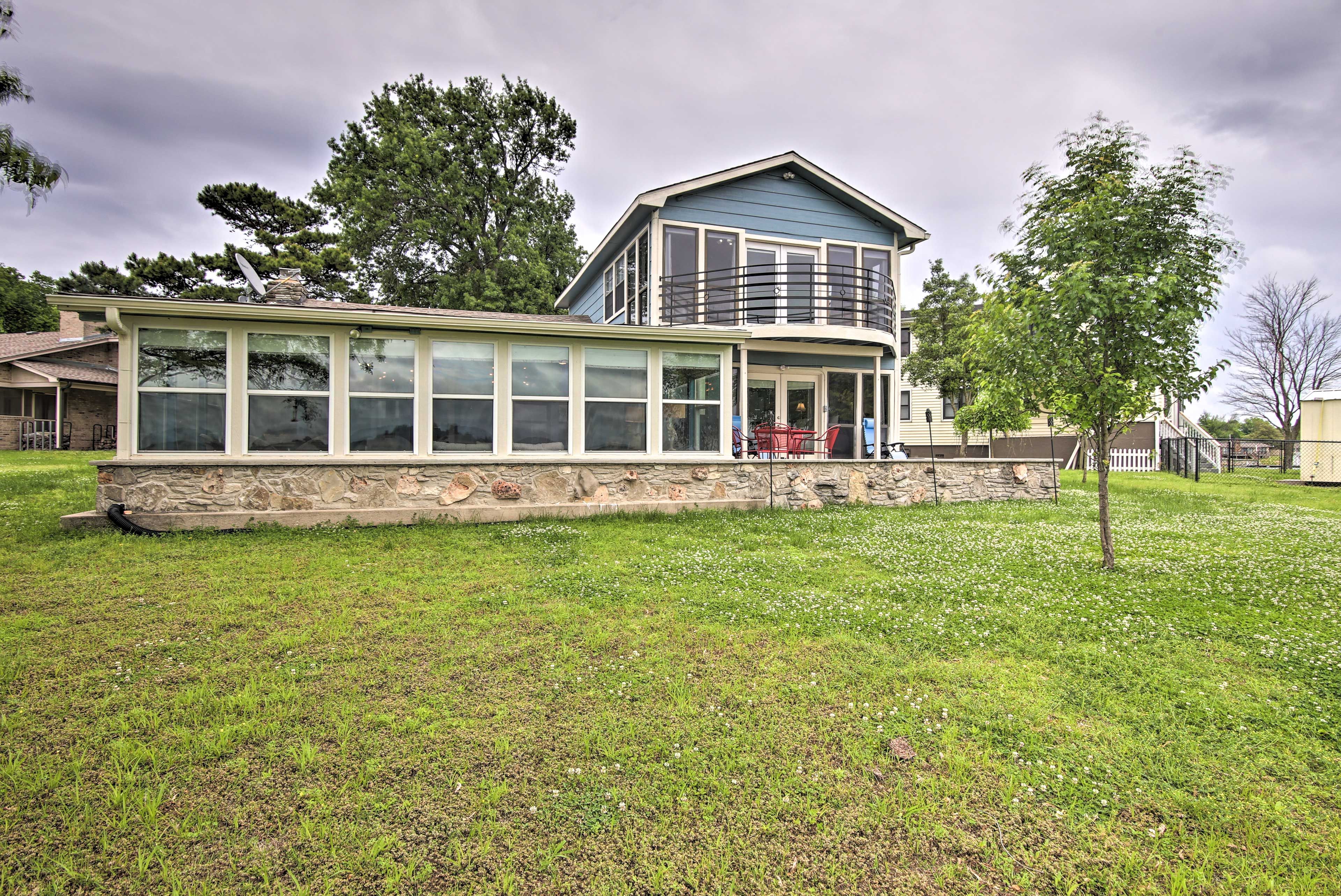Home Exterior | ATVs Welcome | 1 Mi to Boat Ramp | Private Beach