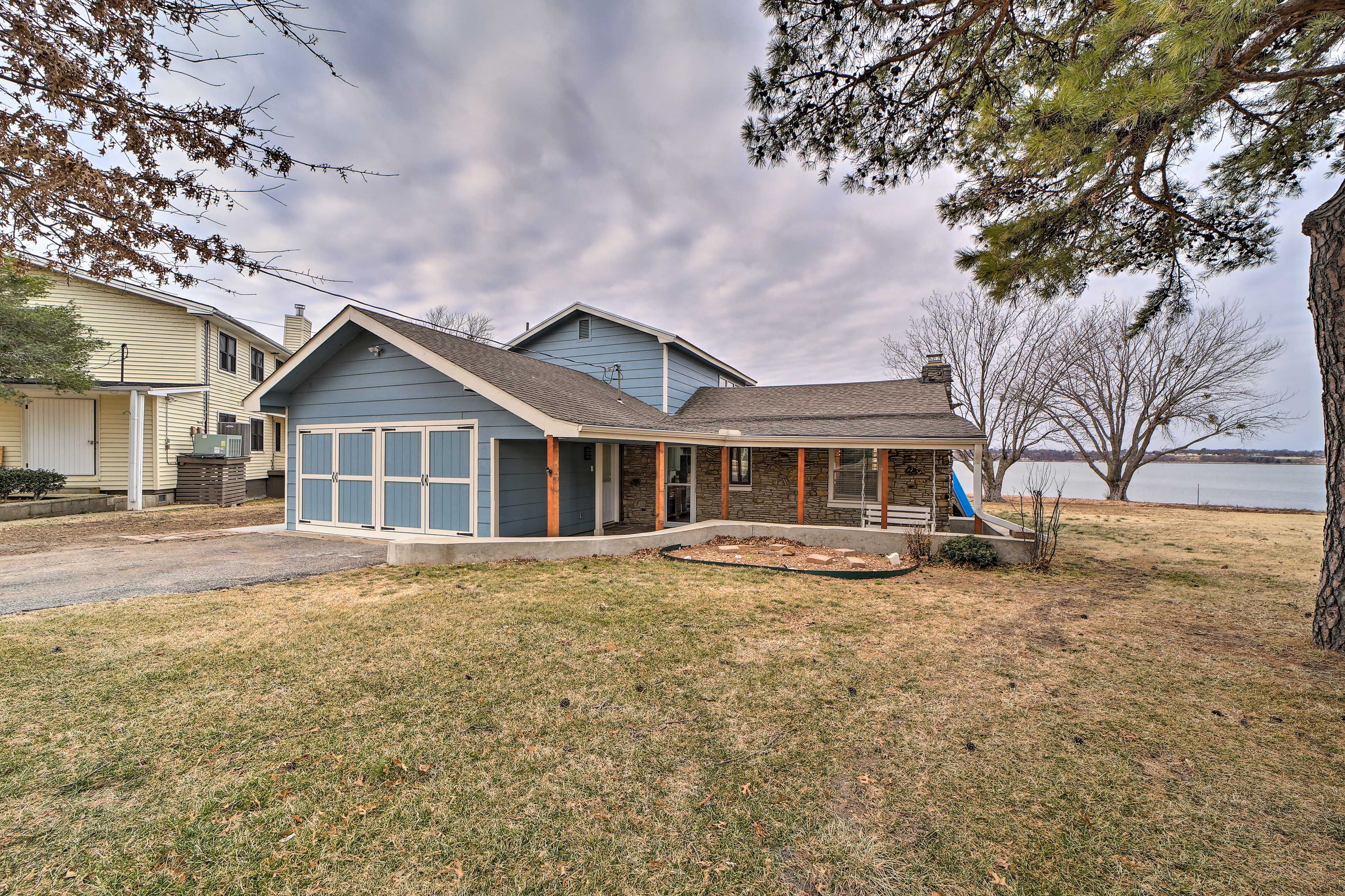 Home Exterior | Step-Free Entry | Private Beach | Driveway Parking