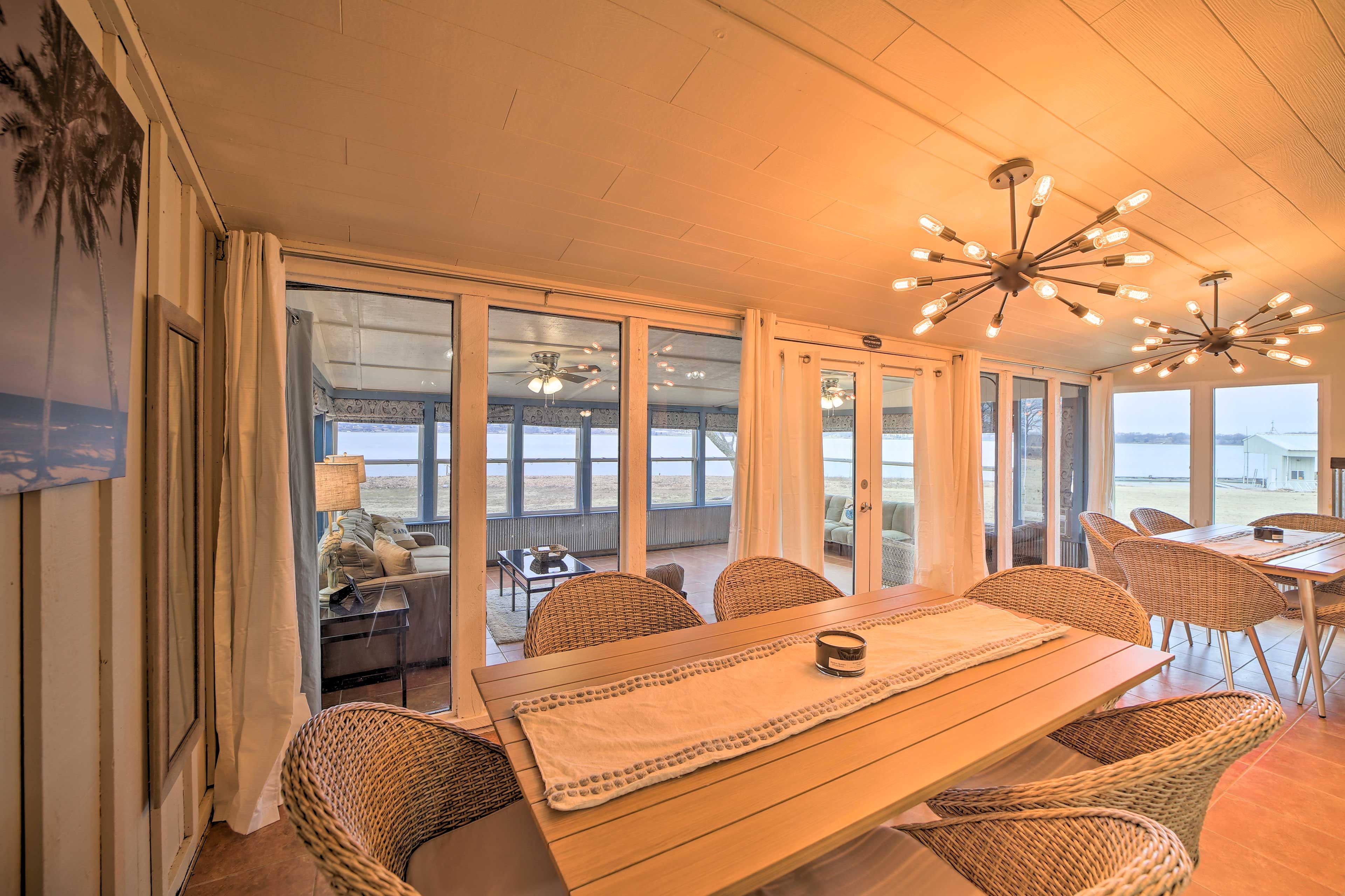 Dining Area | Sunroom Entrance