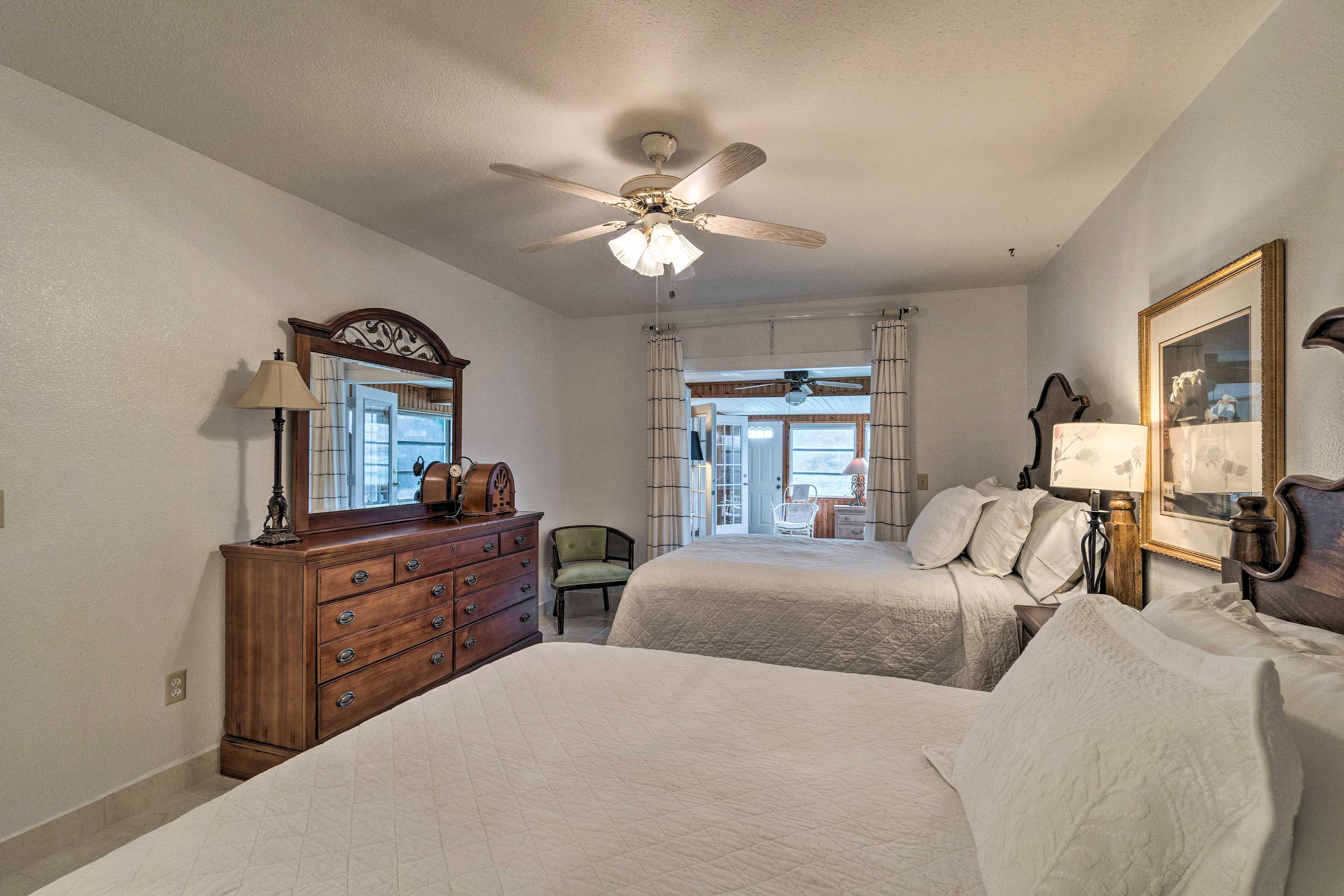 Bedroom 2 | French Doors