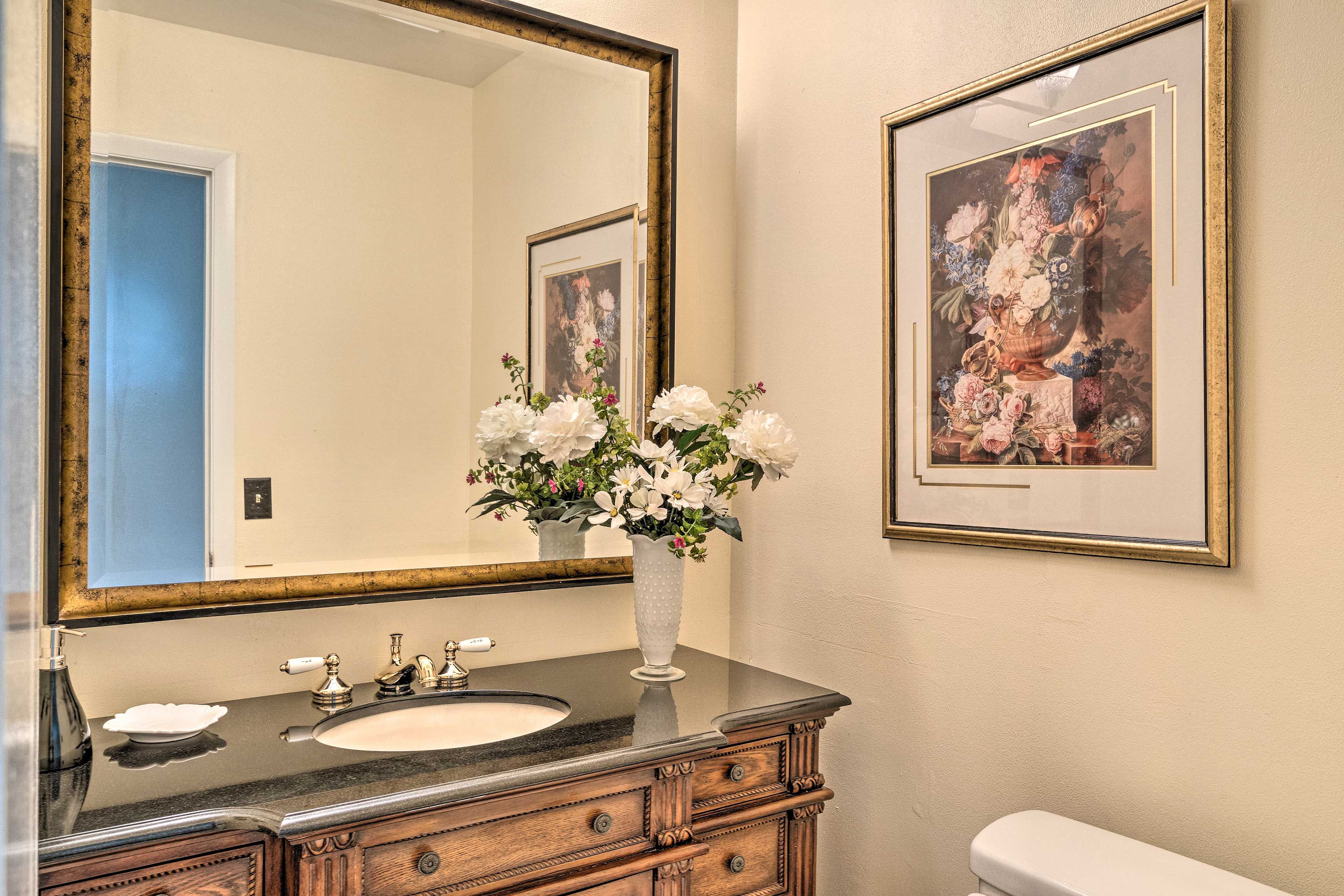 Bathroom 3 | Half Bath | 1st Floor | Step-Free Access