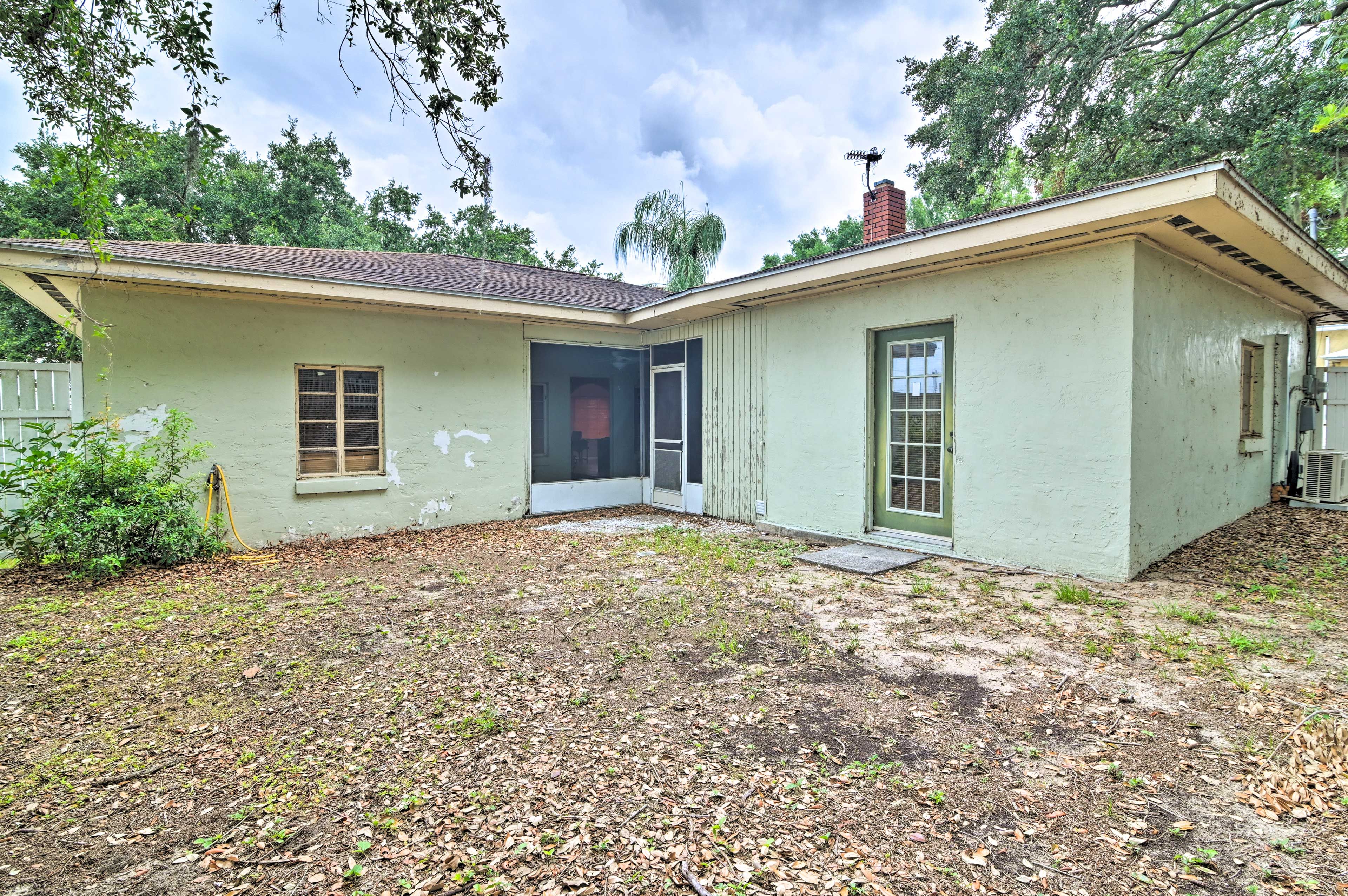 Backyard Space | Property Exterior | Parking | Driveway (2 Vehicles)