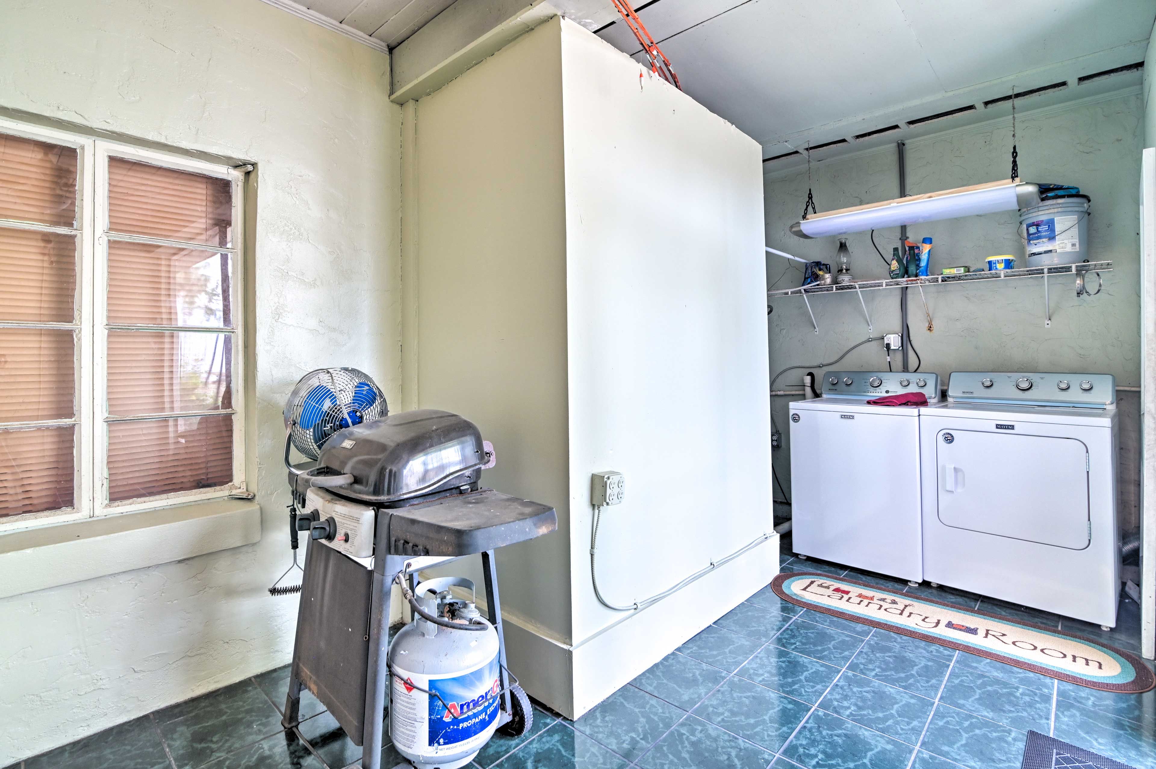 Laundry Room | Gas Grill