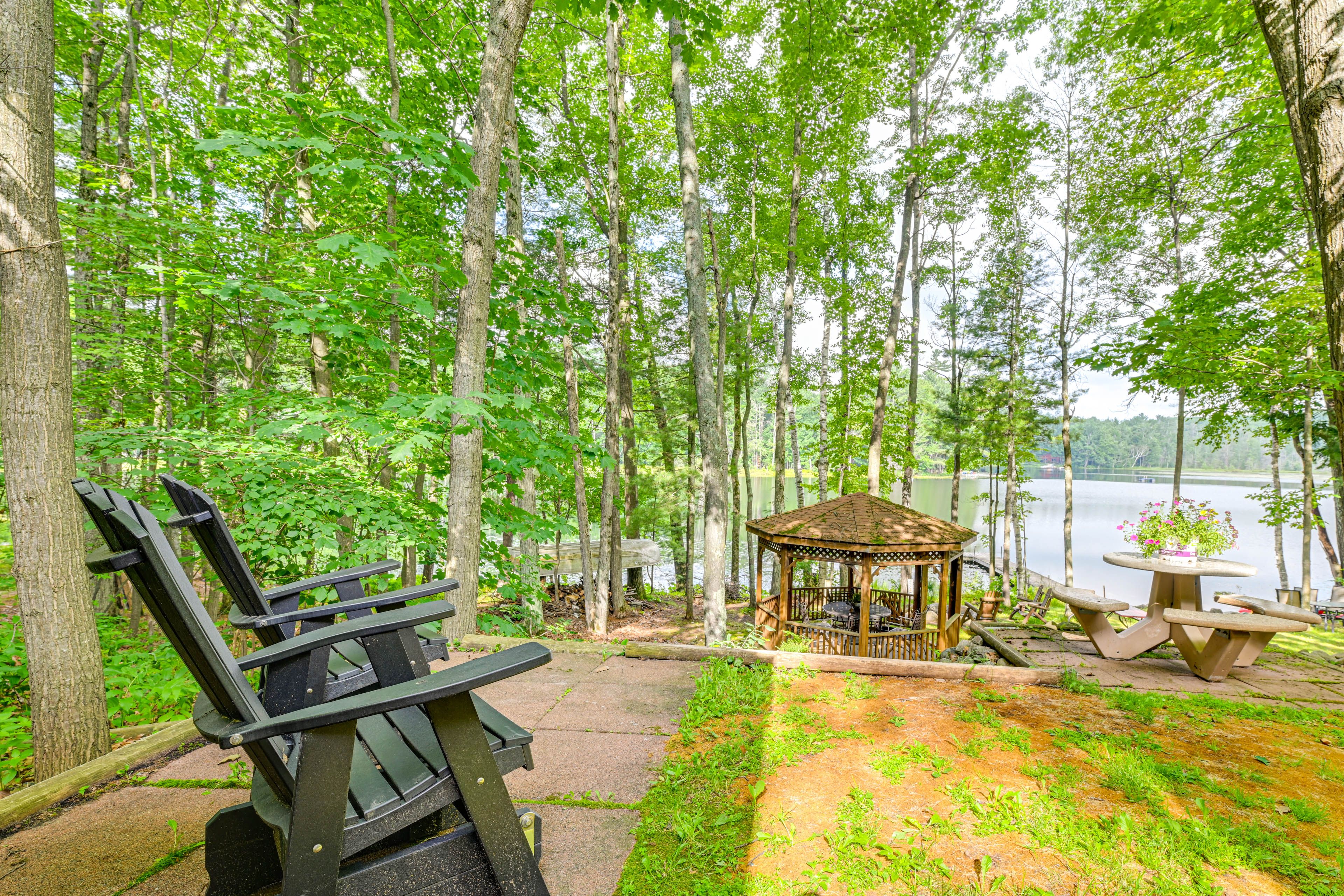 Private Yard | Patio | Gazebo w/ Seating | Fire Pit