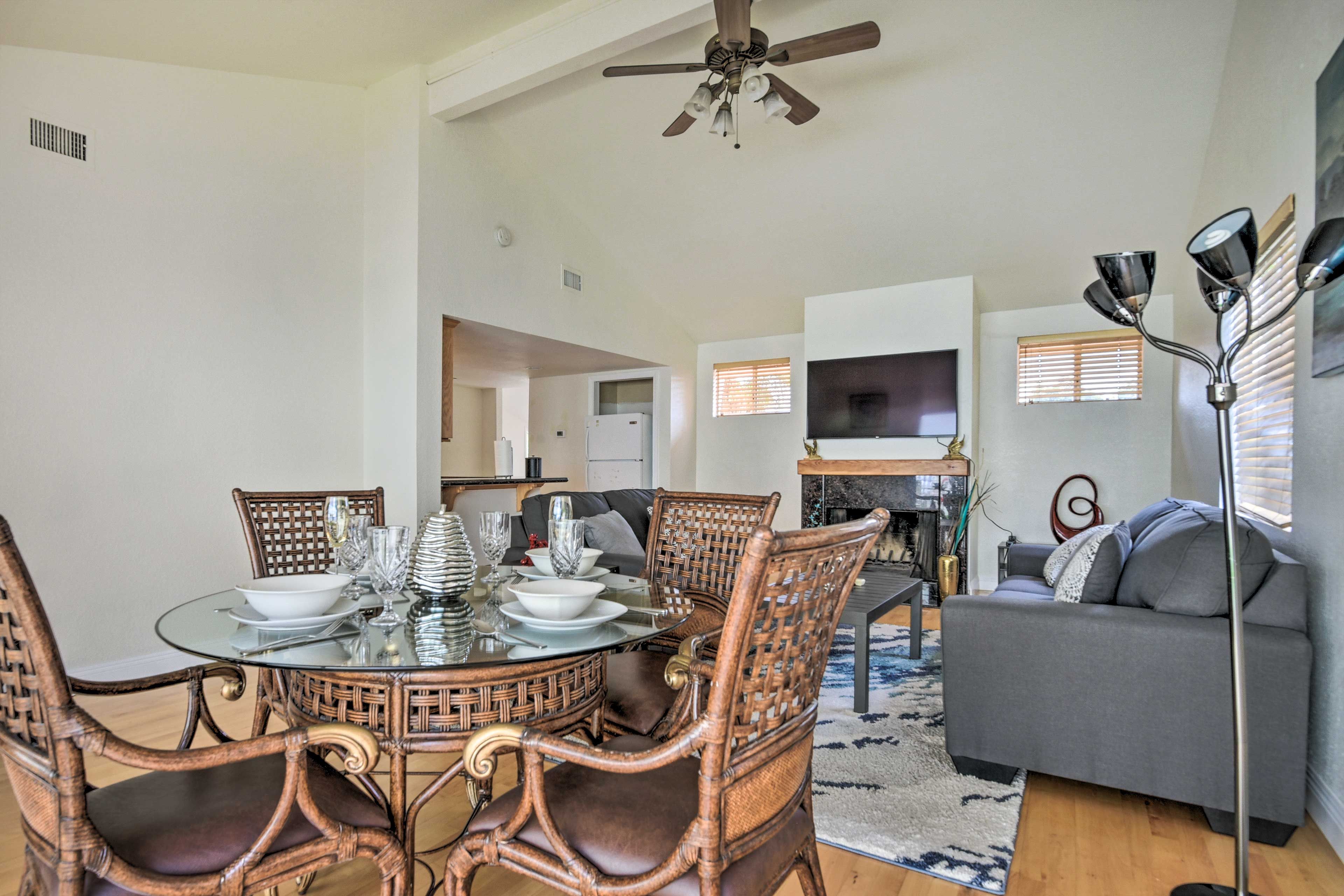 Indoor Dining Area