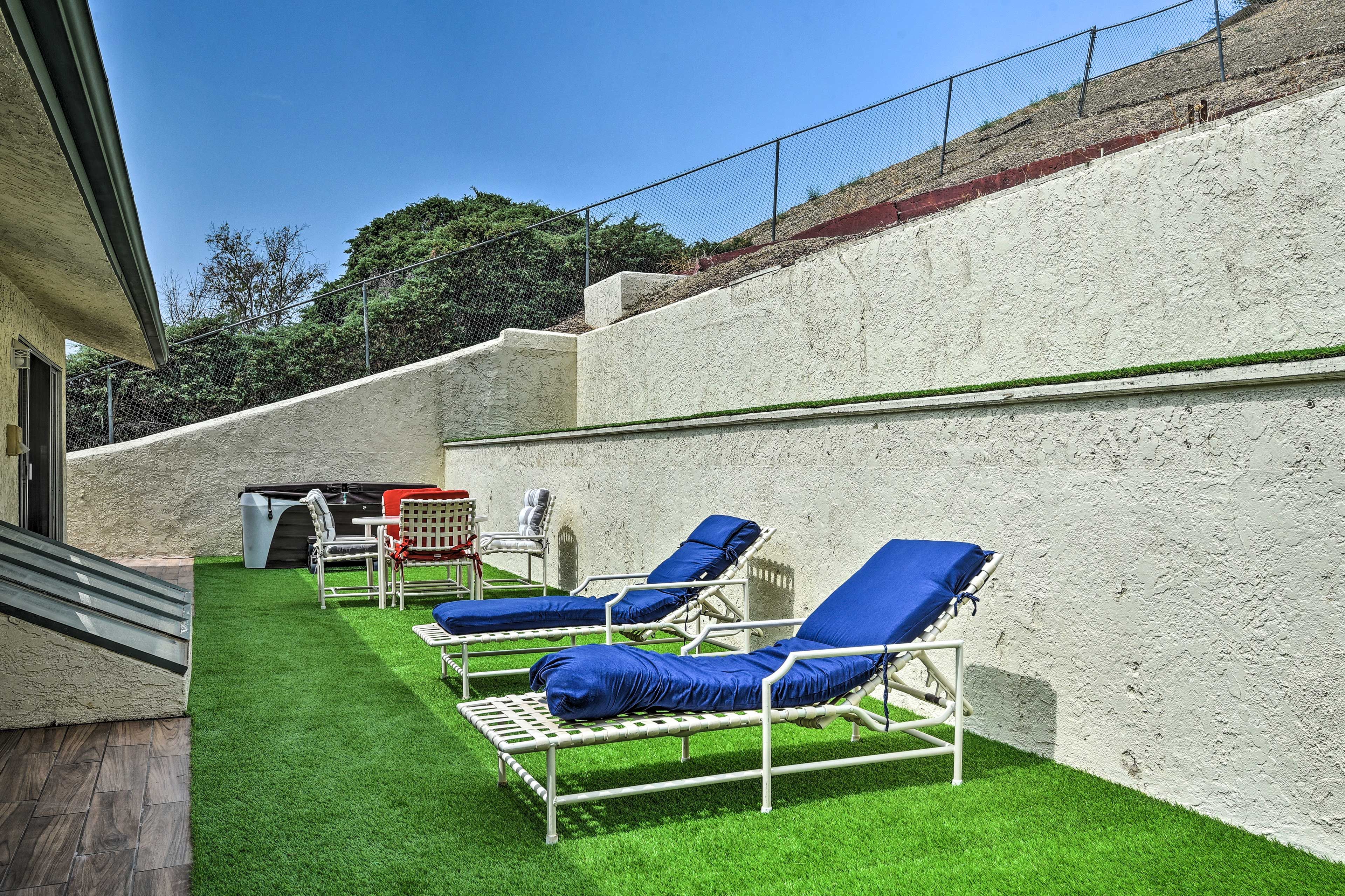 Private Patio | Furnished
