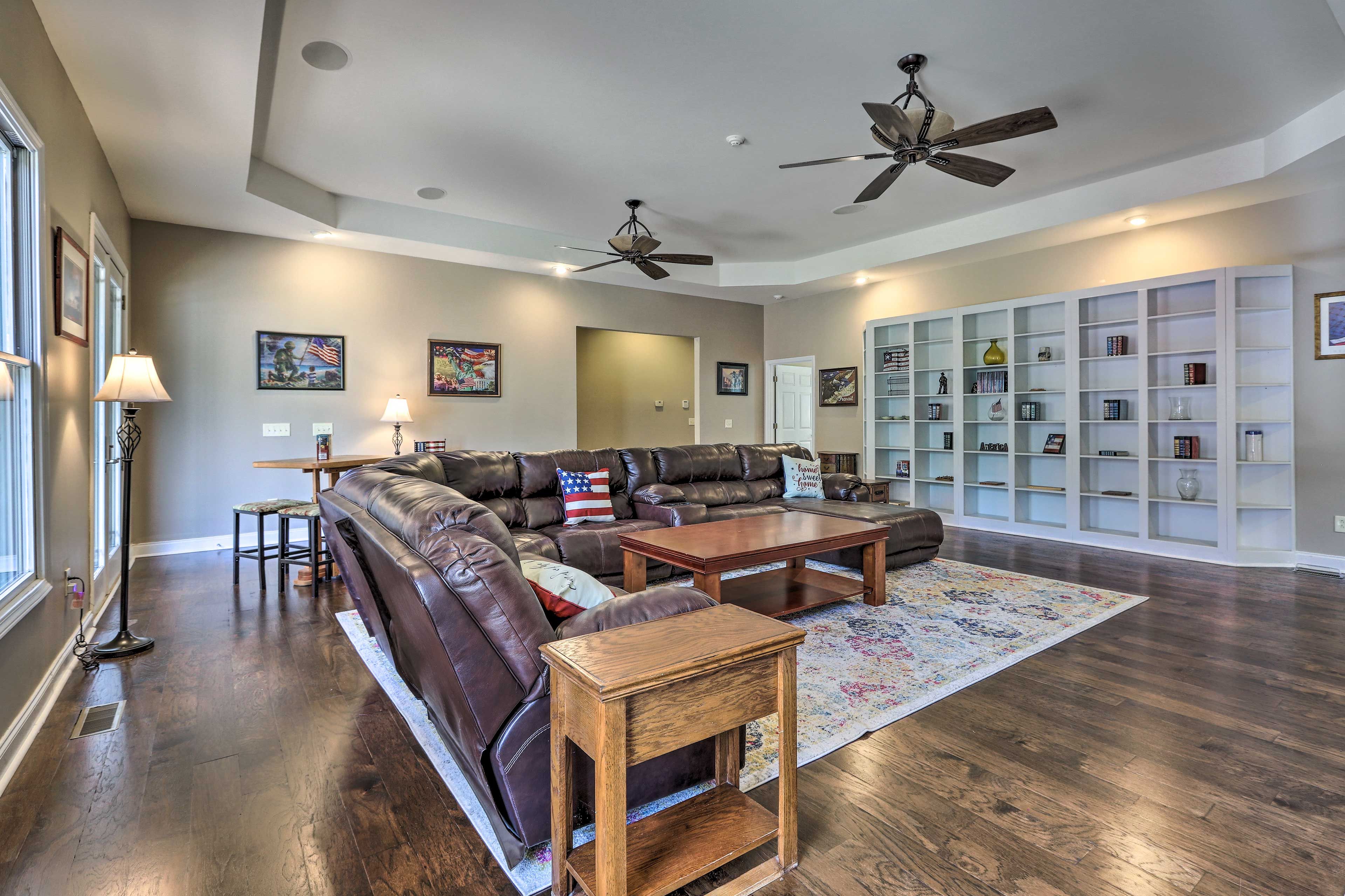 Living Room | Central Heating & Air Conditioning
