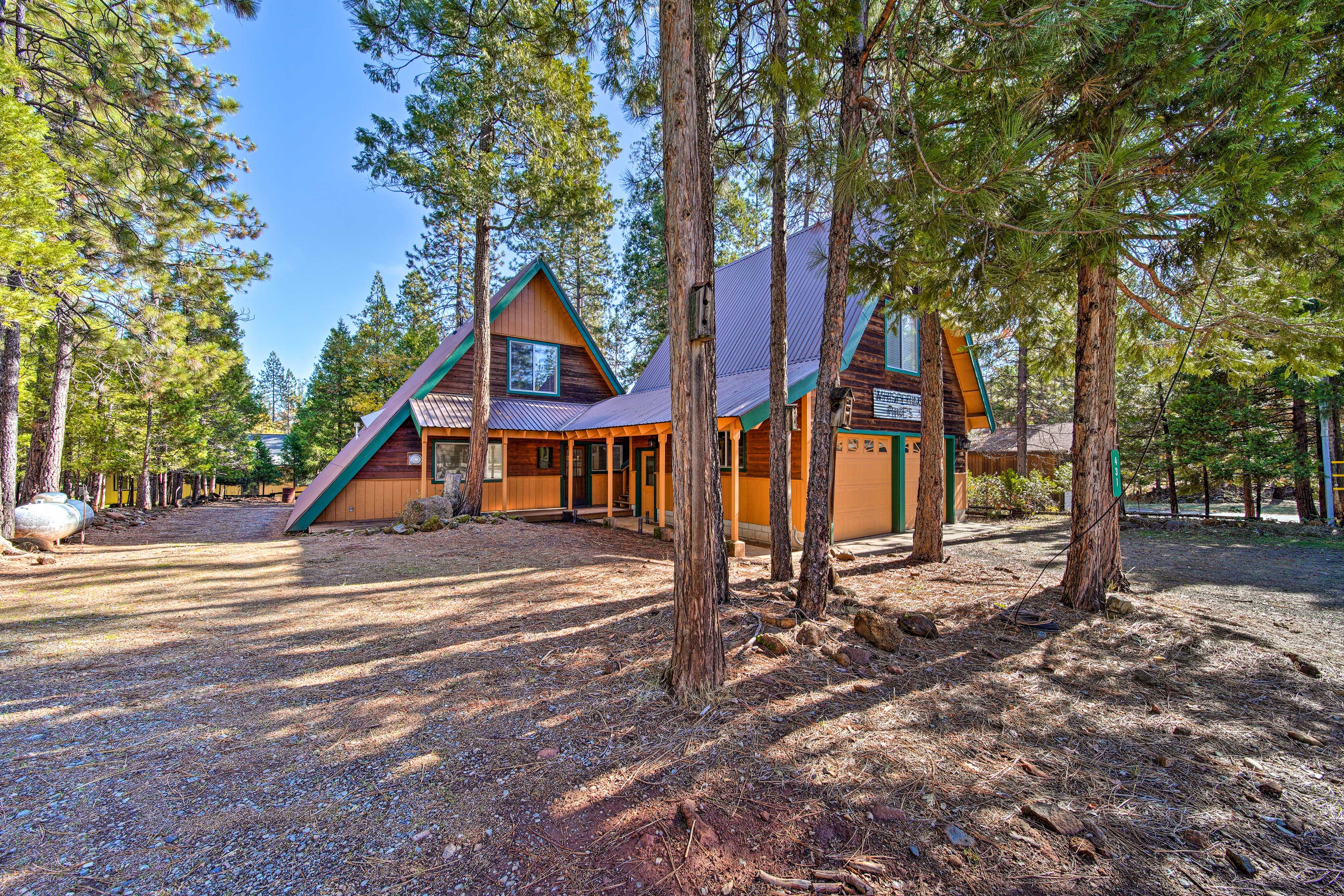 Trinity Center Vacation Rental | 3BR | 2BA | Stairs Required | 1,400 Sq Ft