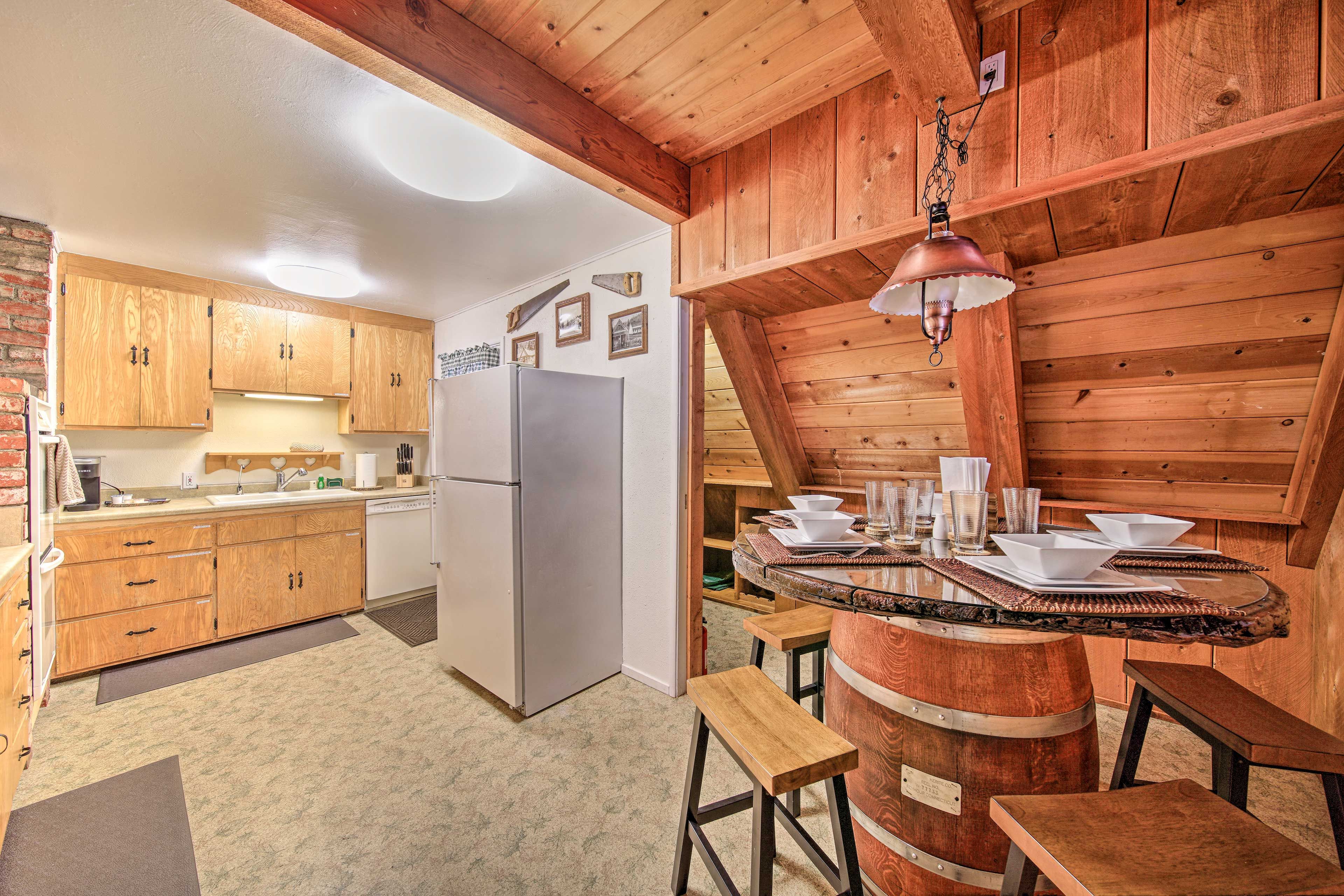 Fully Equipped Kitchen | 1st Floor | Cooking Basics