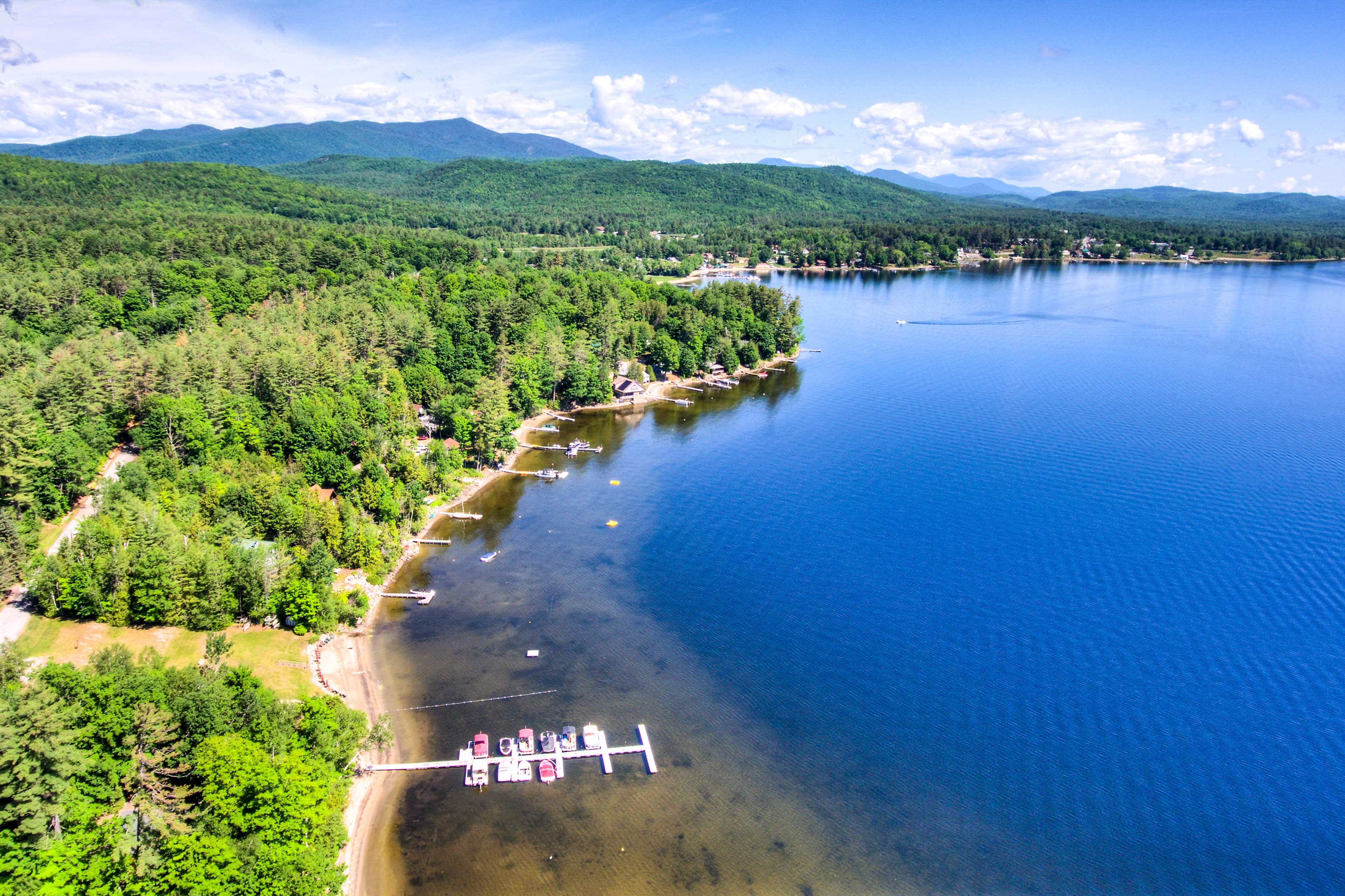 Schroon Lake Private Beach - Skylark Association (Across The Street)