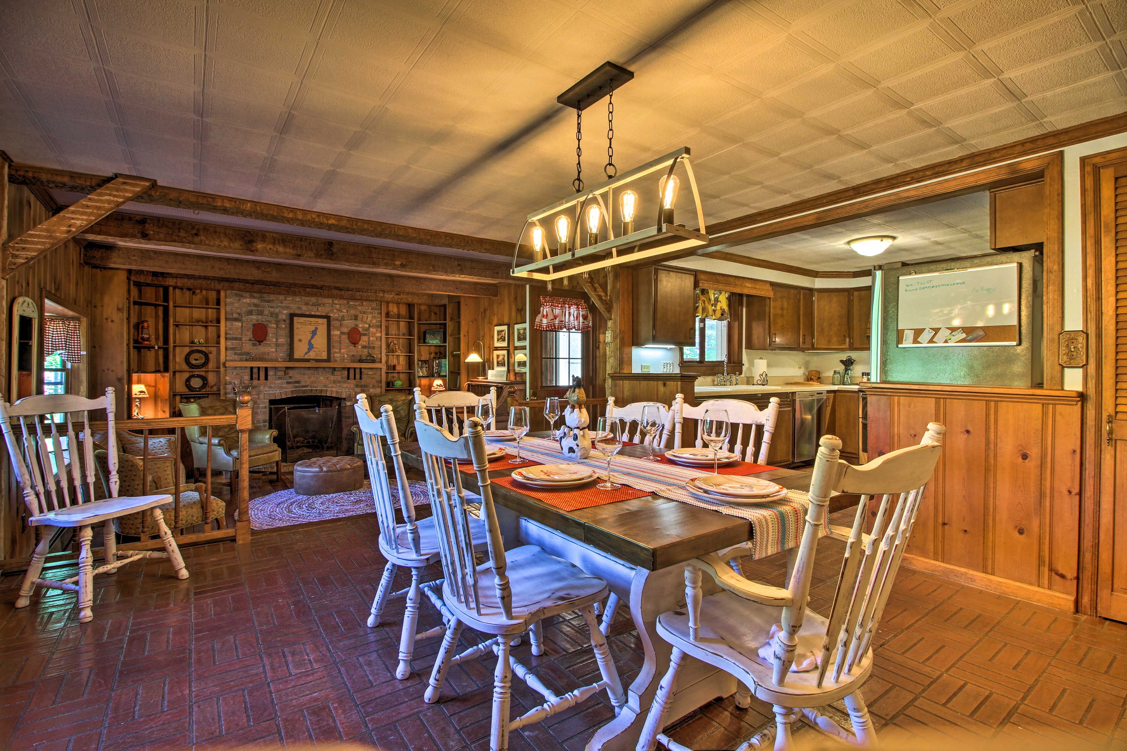 Dining Area | 1st Floor | Dishware & Flatware