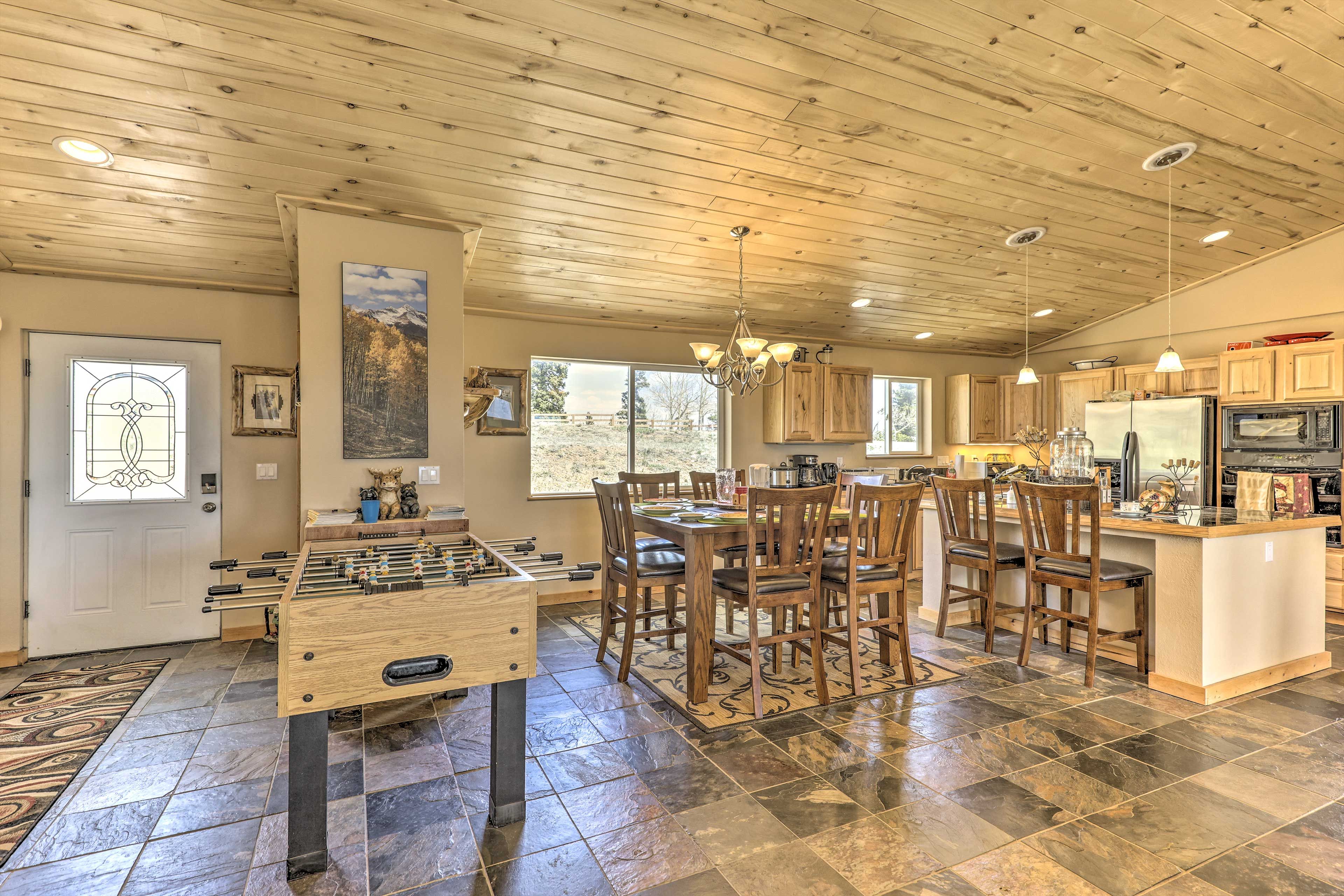Game Area | Board Games | Video Library | CD Player