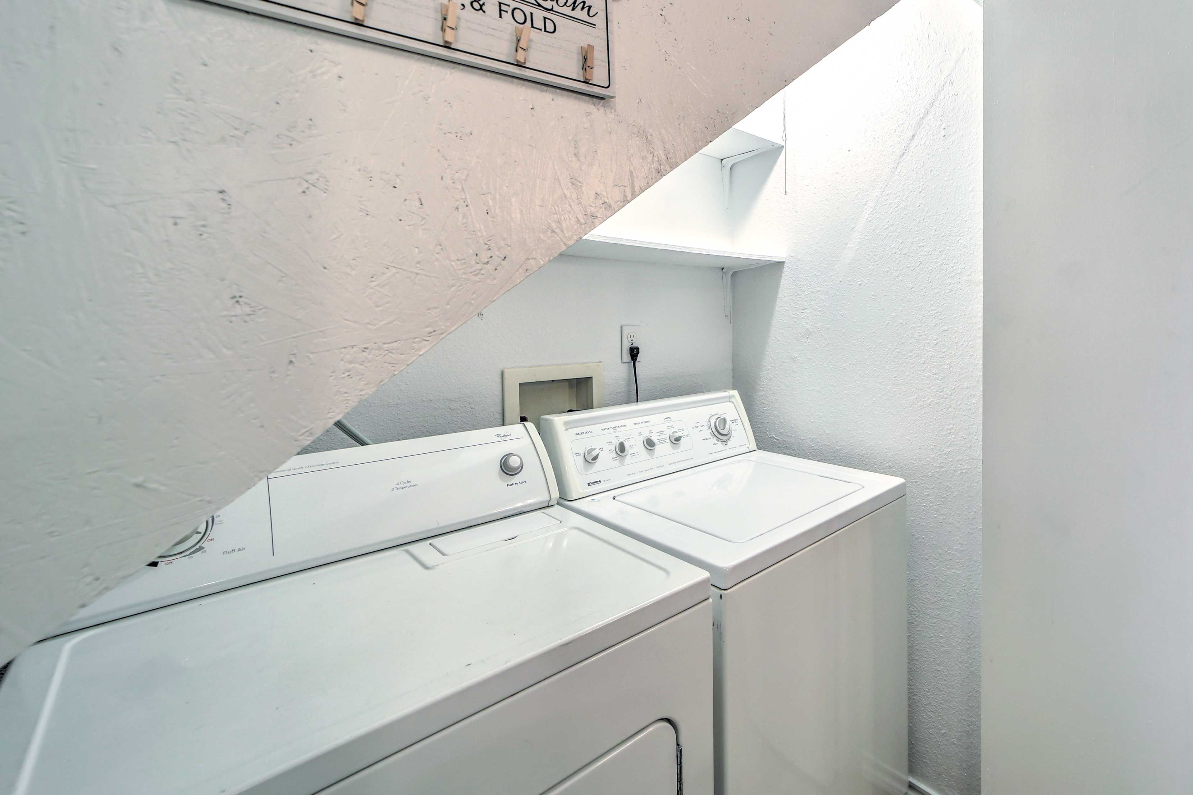 In-Unit Laundry | Iron/Ironing Board