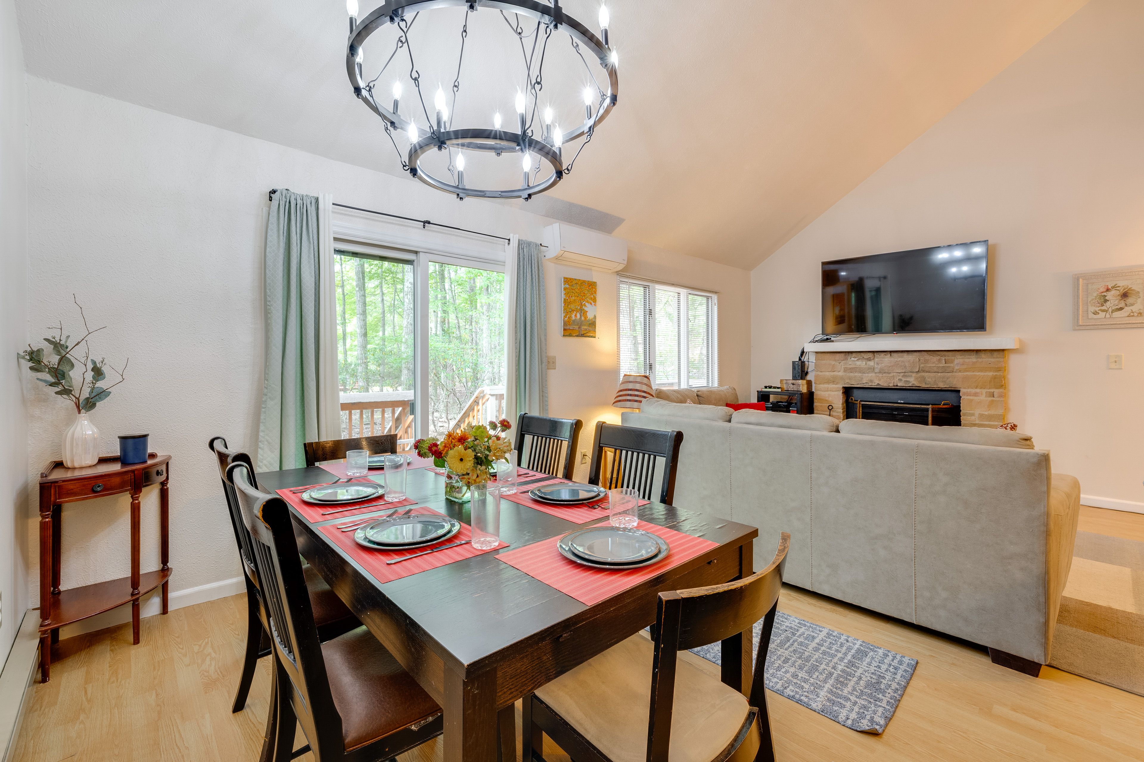 Interior | 2-Story Townhome | Free WiFi | Air Conditioning