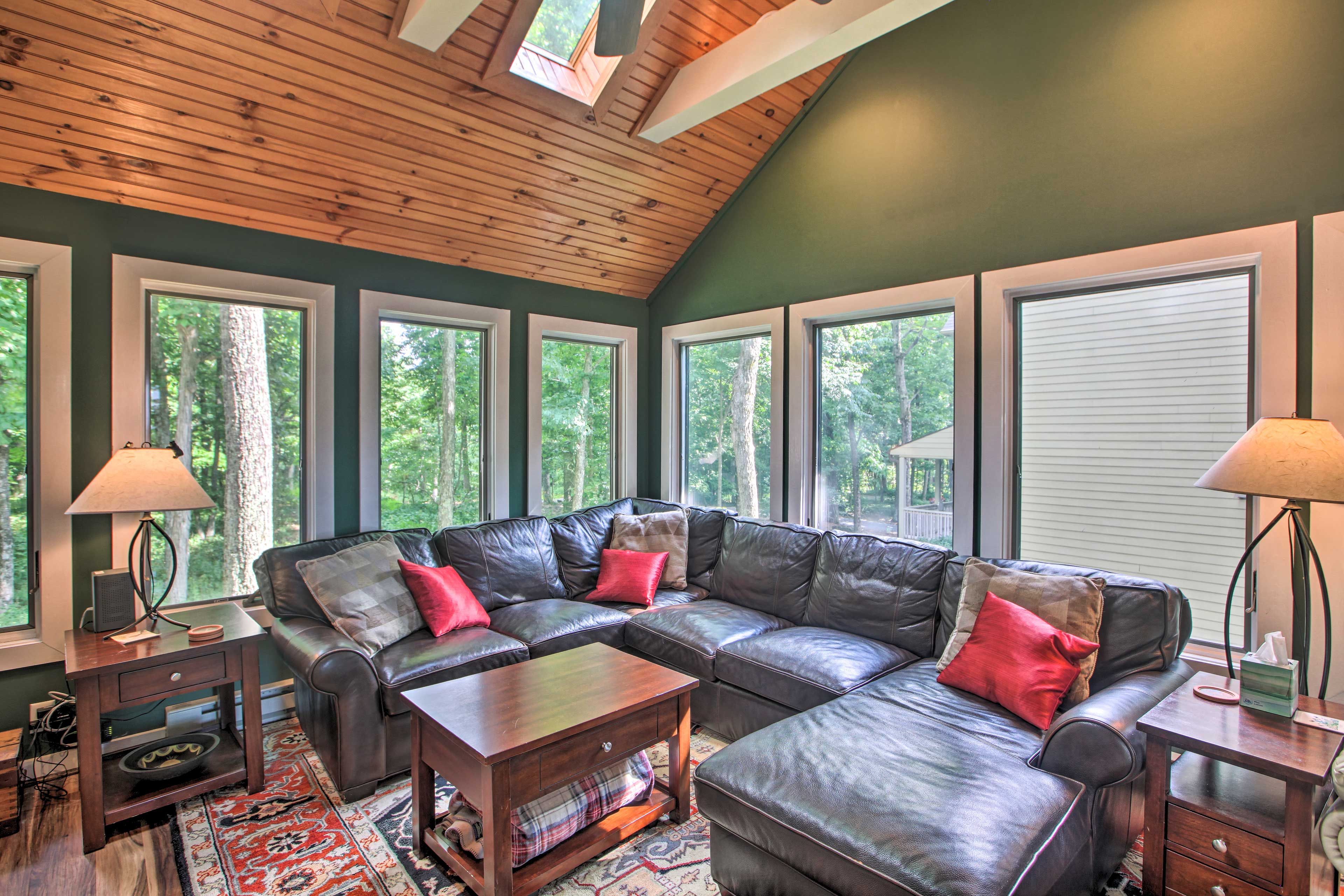 Sunroom | Stairs Required for Access