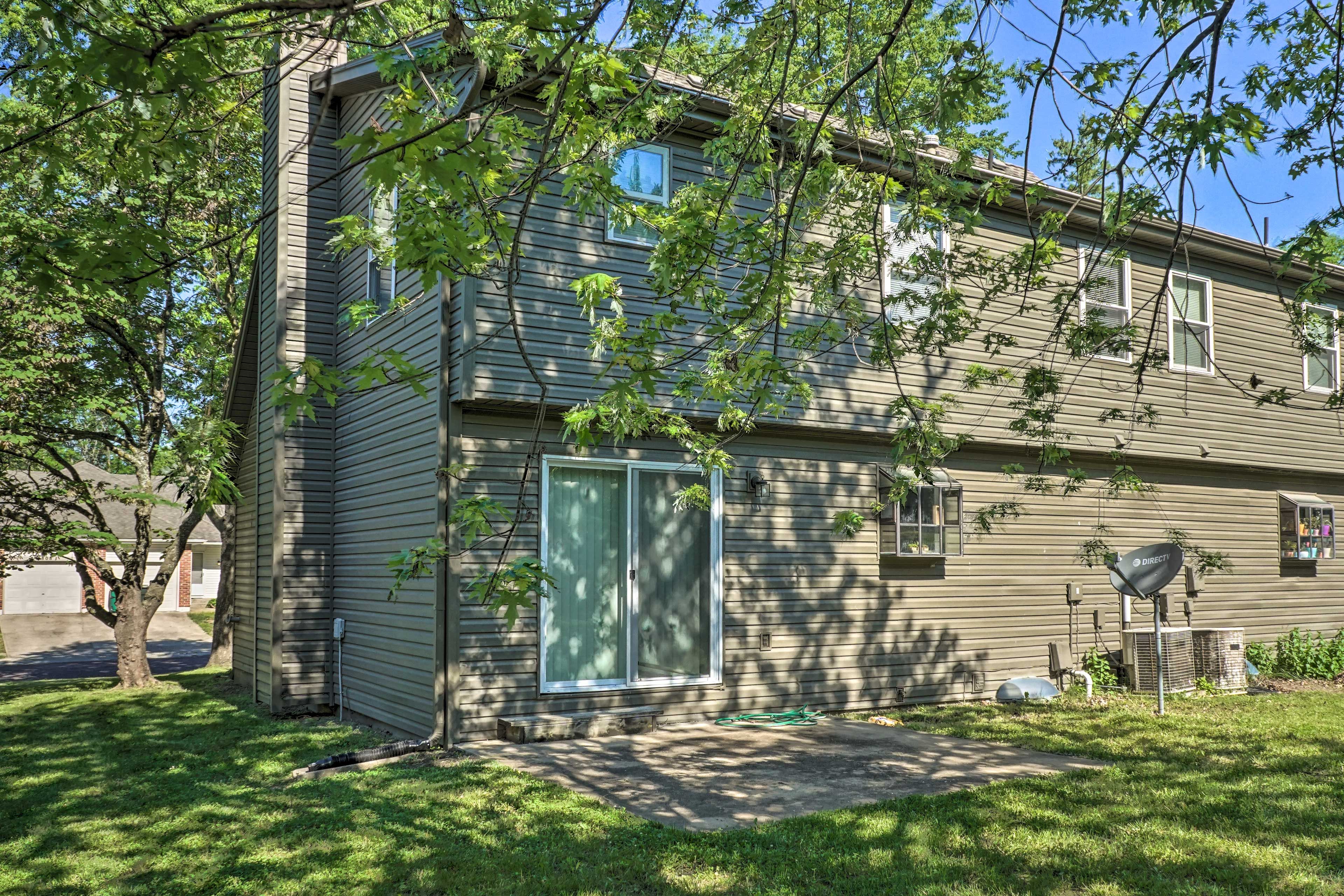 Townhome Exterior | Back Patio
