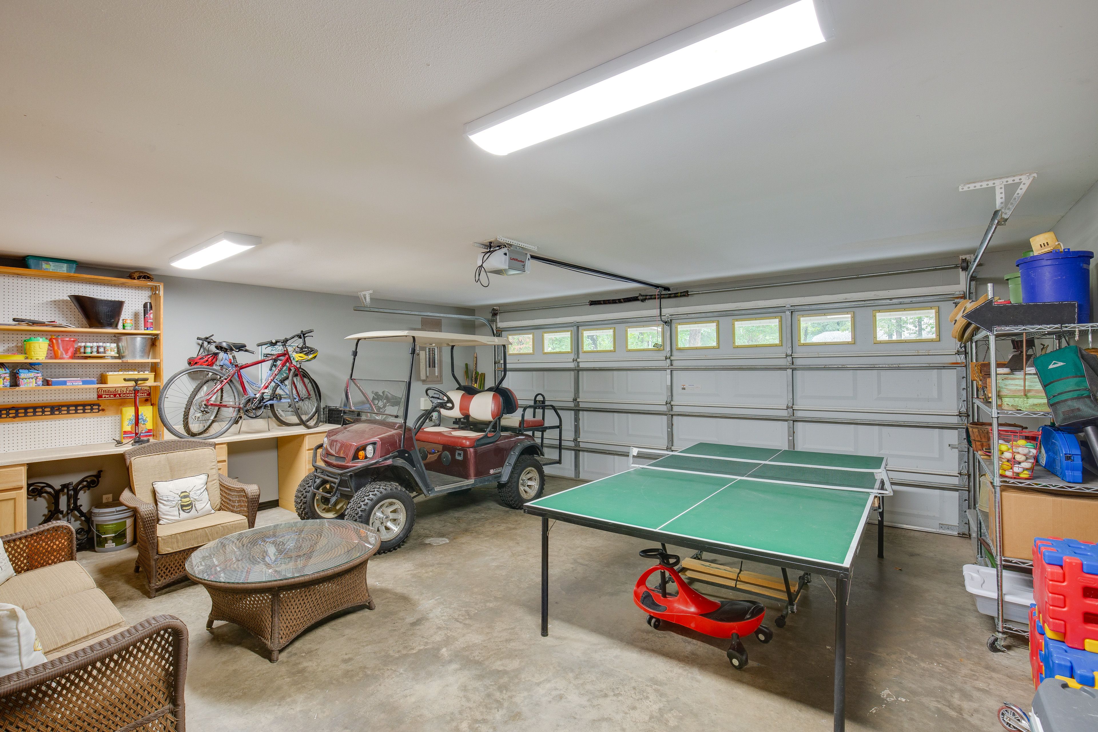 Garage Game Room | Ping Pong Table