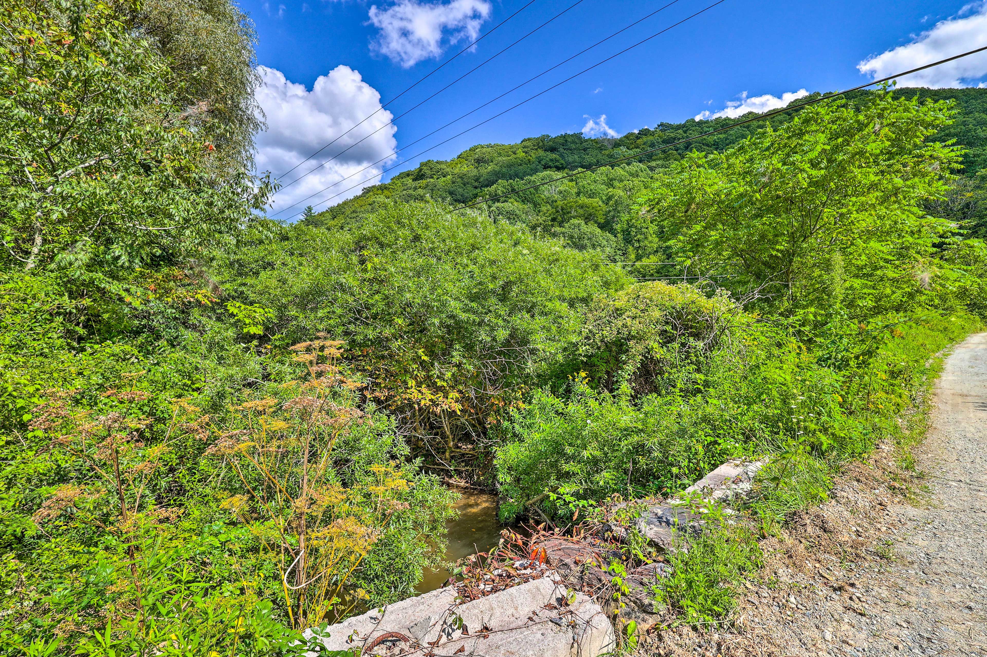 Steep & Windy Road Required to Access