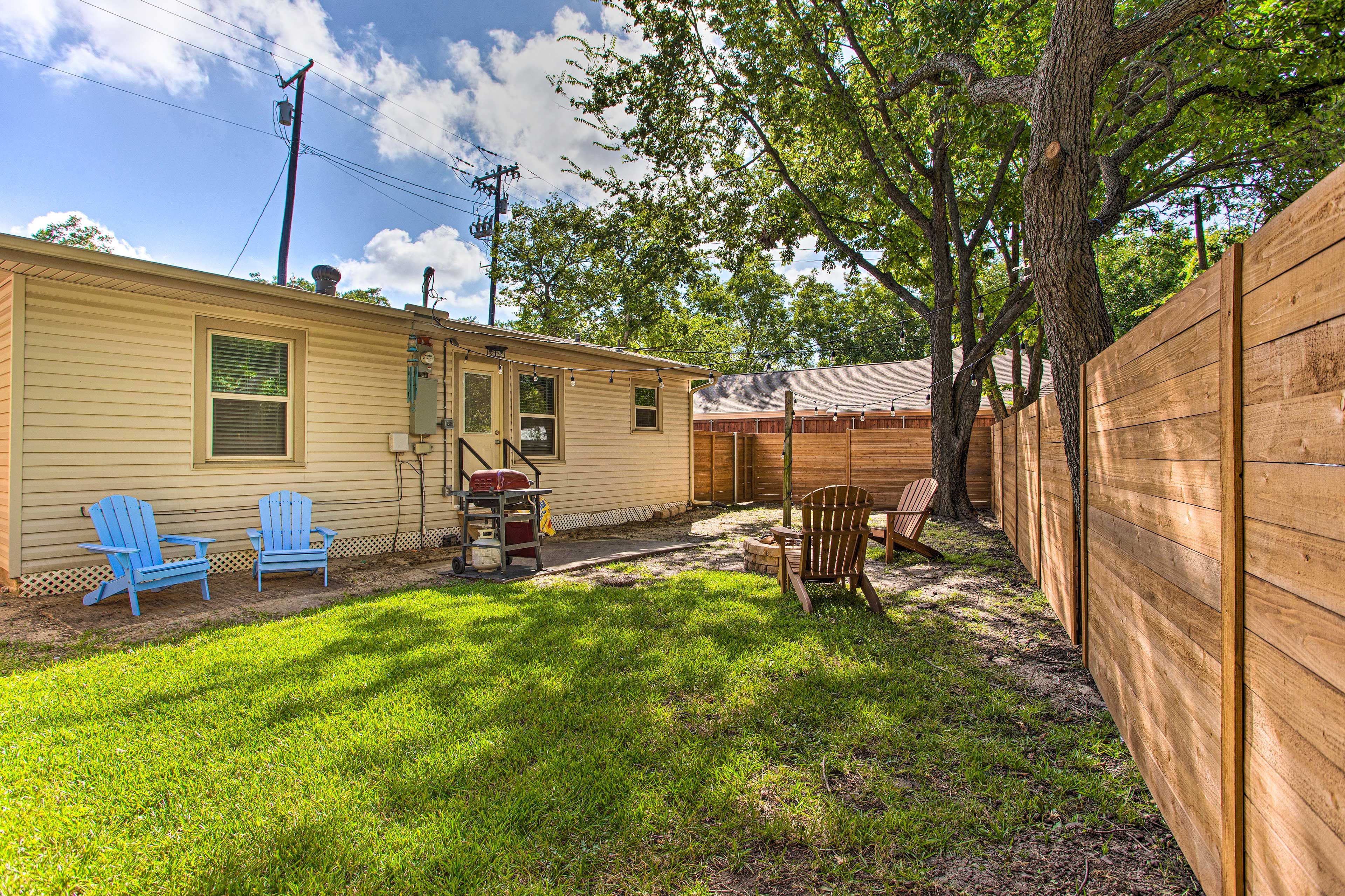 Private Yard | Stairs Required for Access