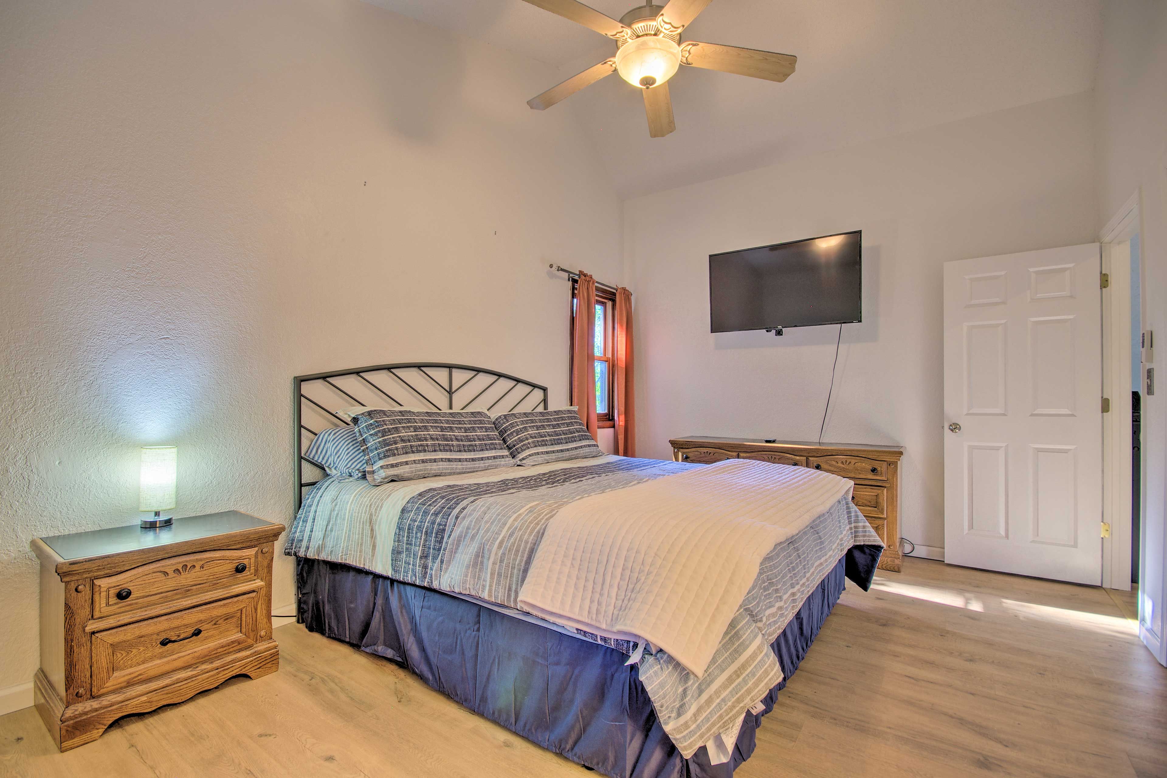 Bedroom 1 | 2nd Floor | King Bed | Linens Provided