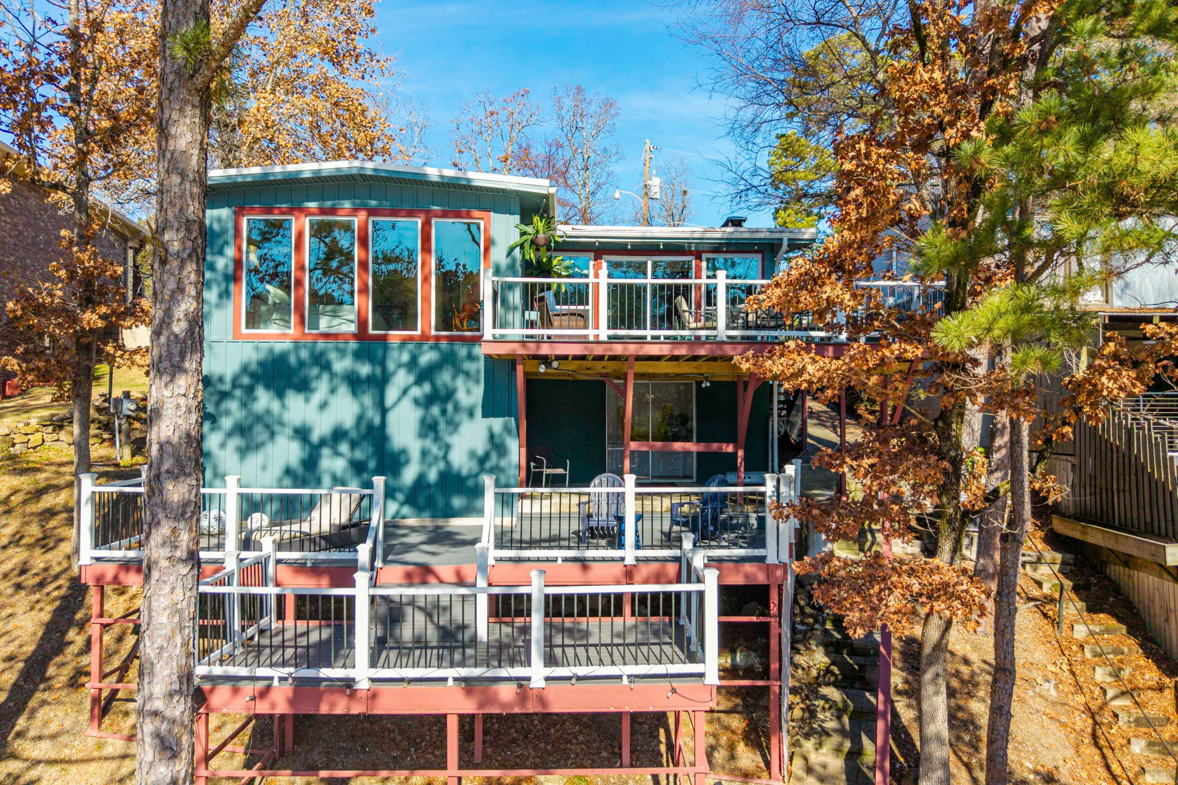 Hot Springs Vacation Rental | 3BR | 2BA | 1,284 Sq Ft | Steps to Enter