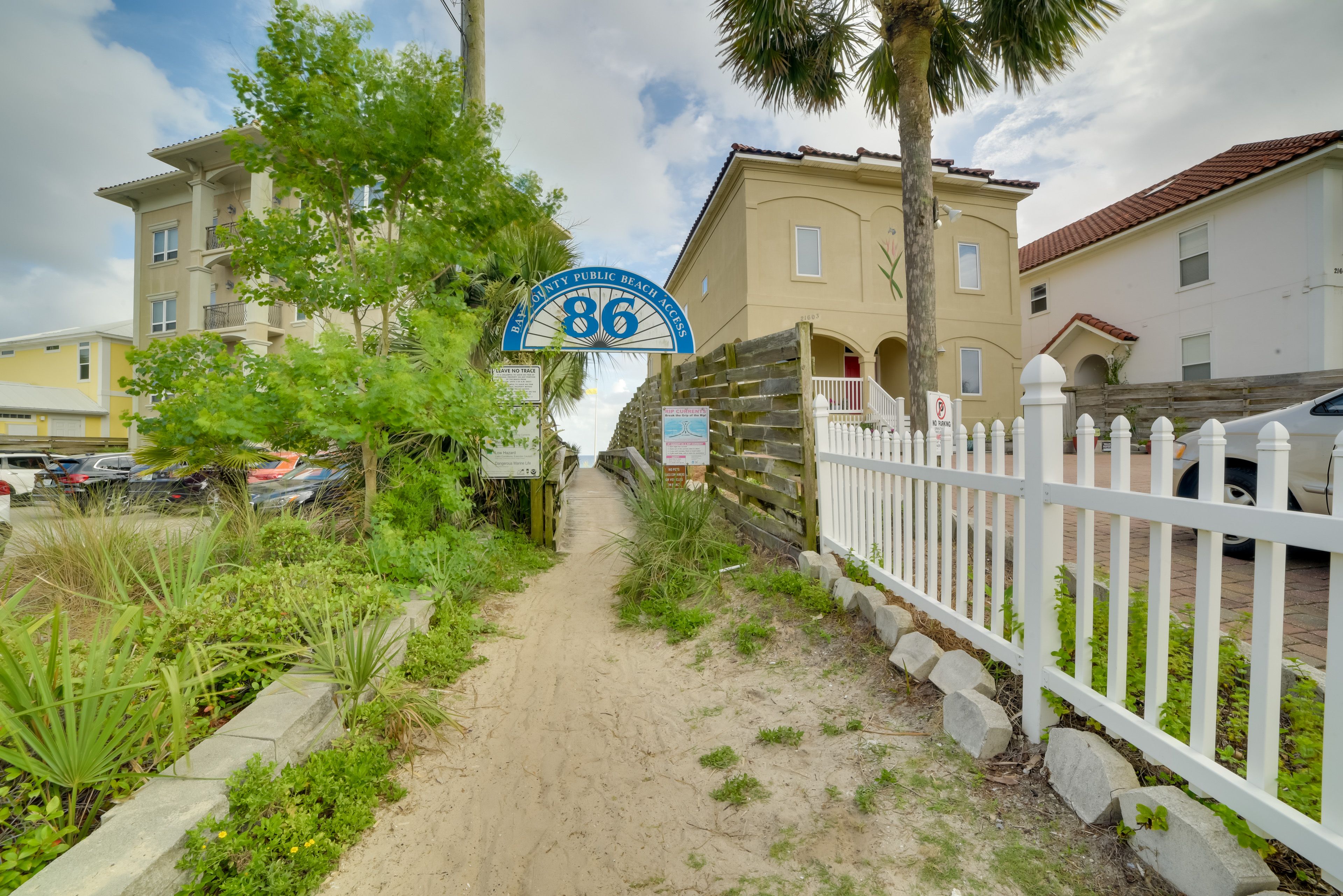 Bay County Public Beach Access 86 (0.4 Miles Away)
