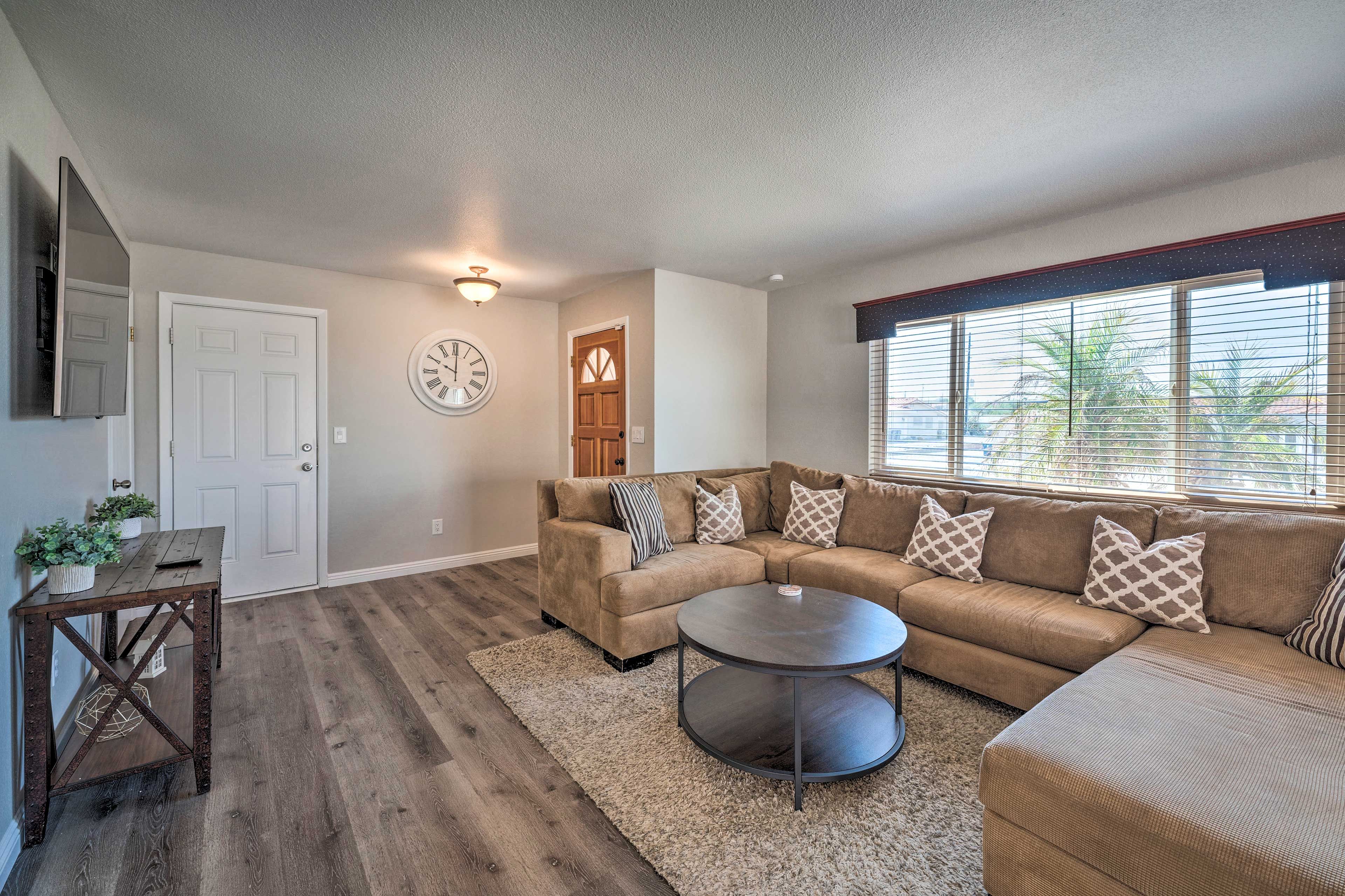 Living Area | Central Heat & A/C