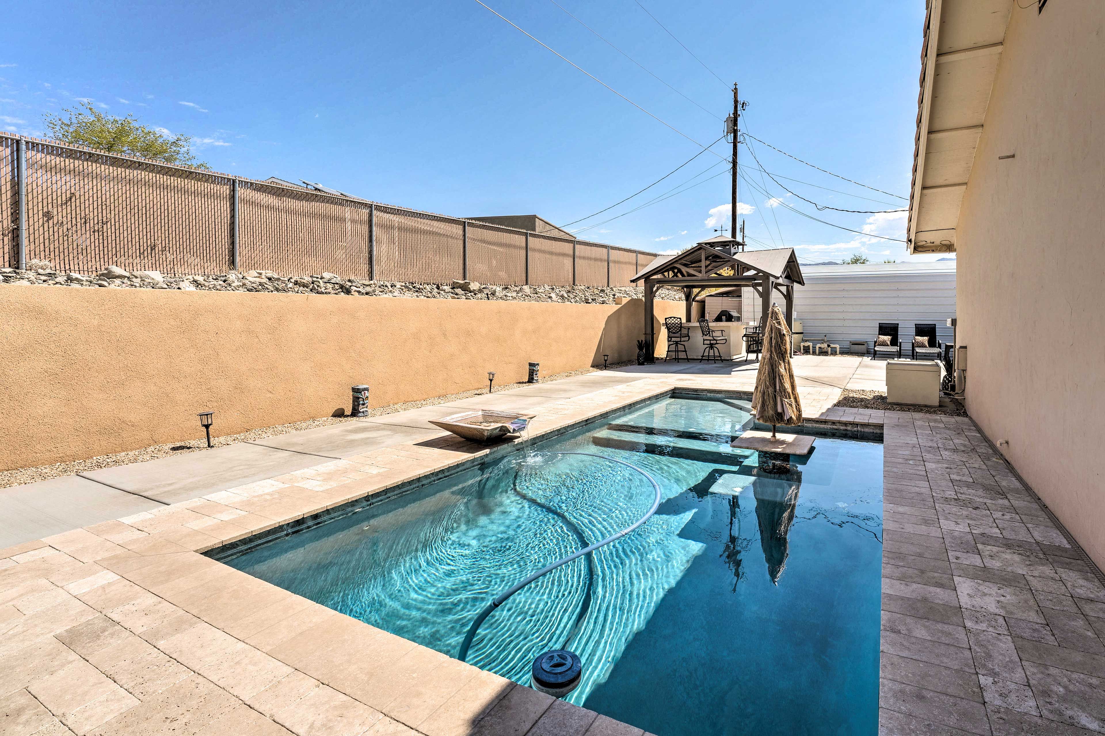Private Enclosed Backyard