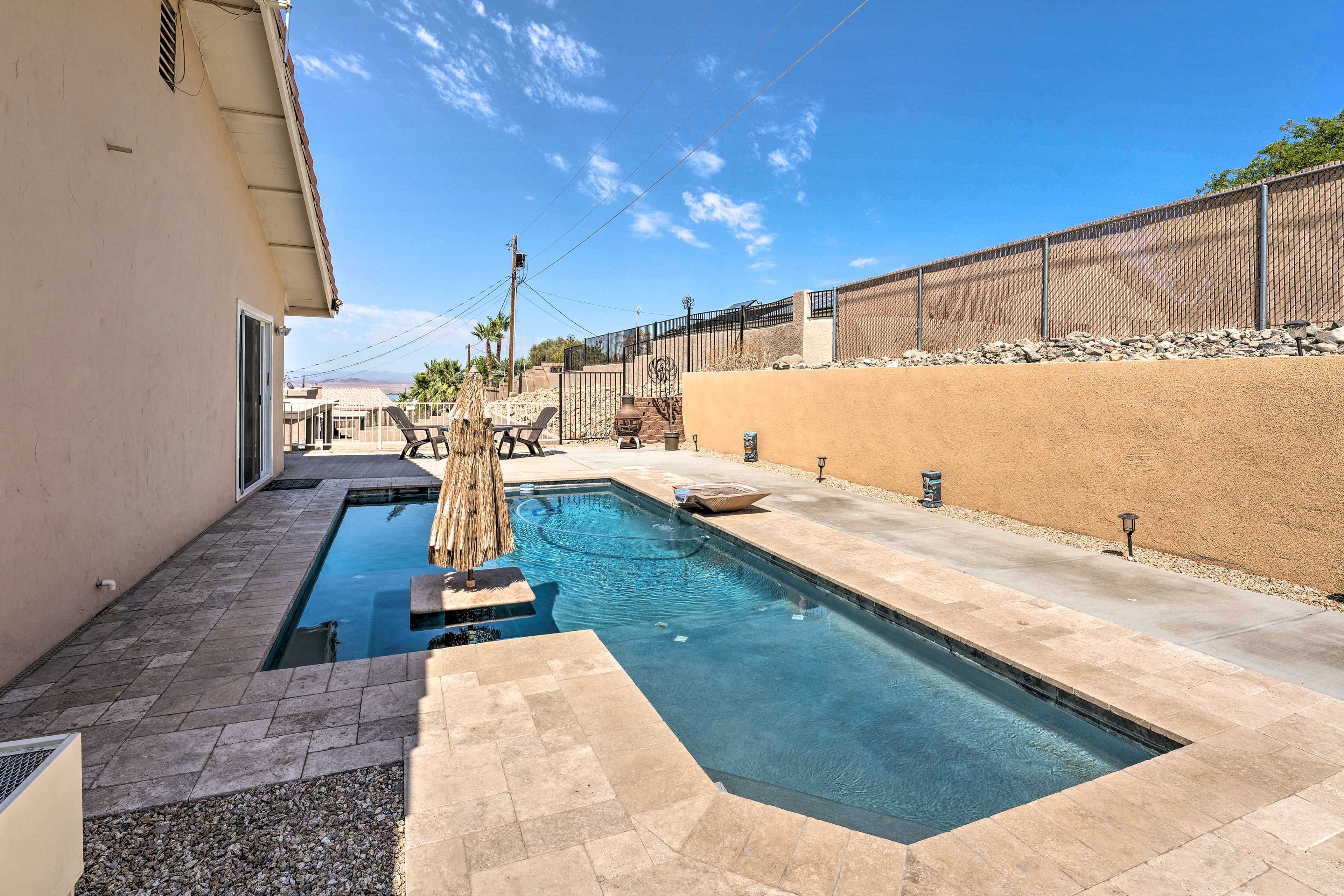 Private Enclosed Backyard