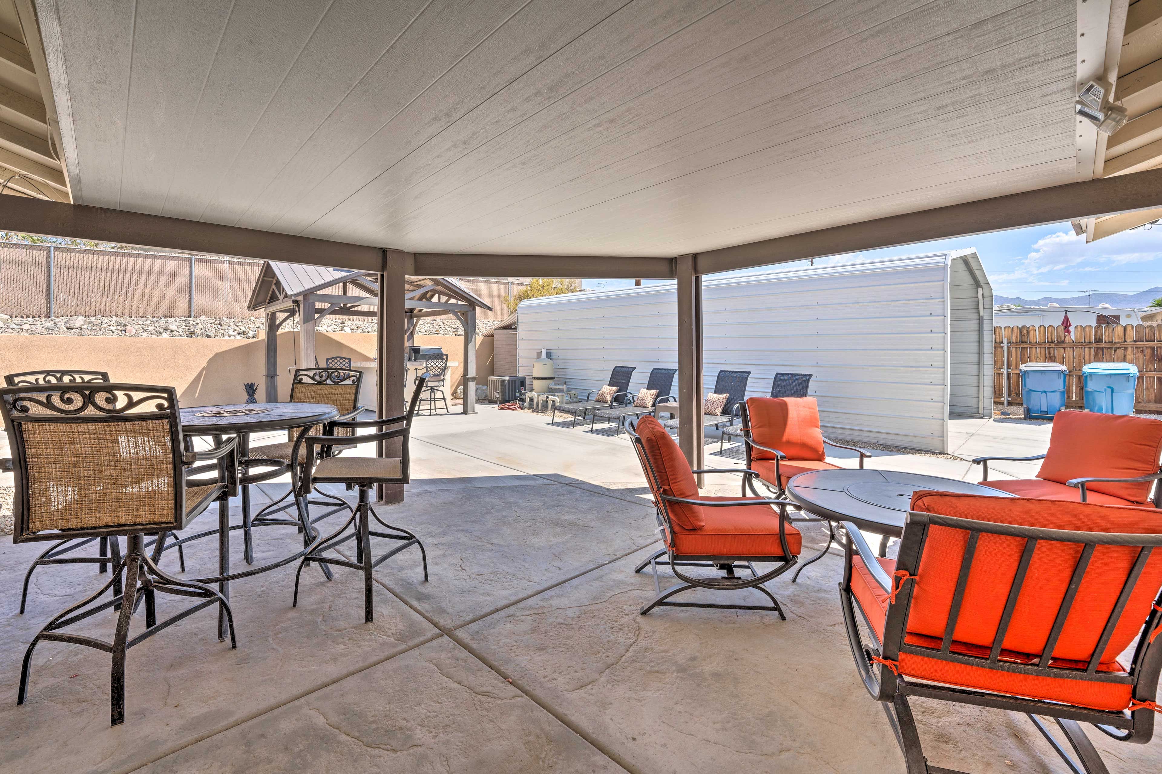 Private Enclosed Backyard
