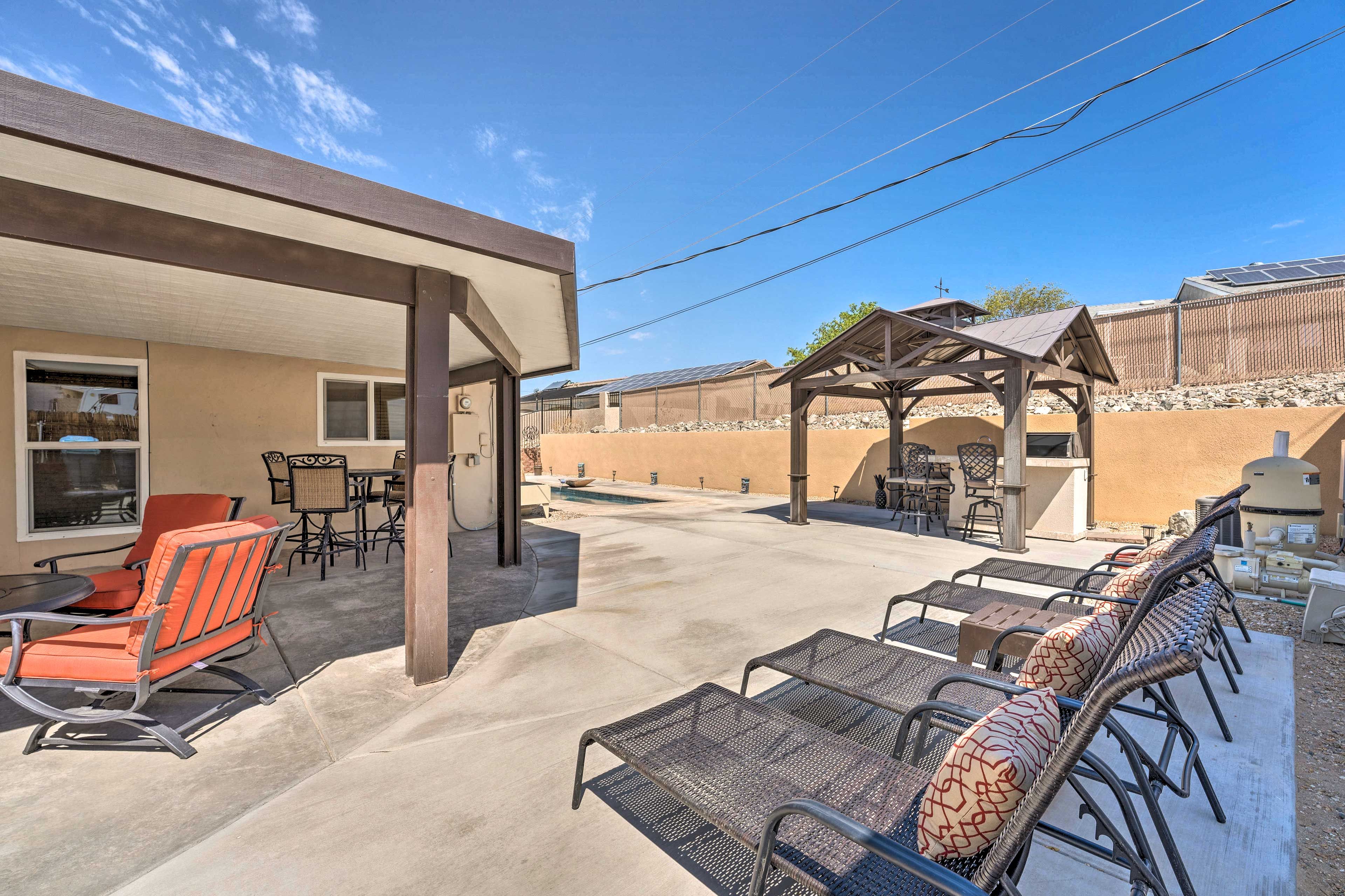 Private Enclosed Backyard
