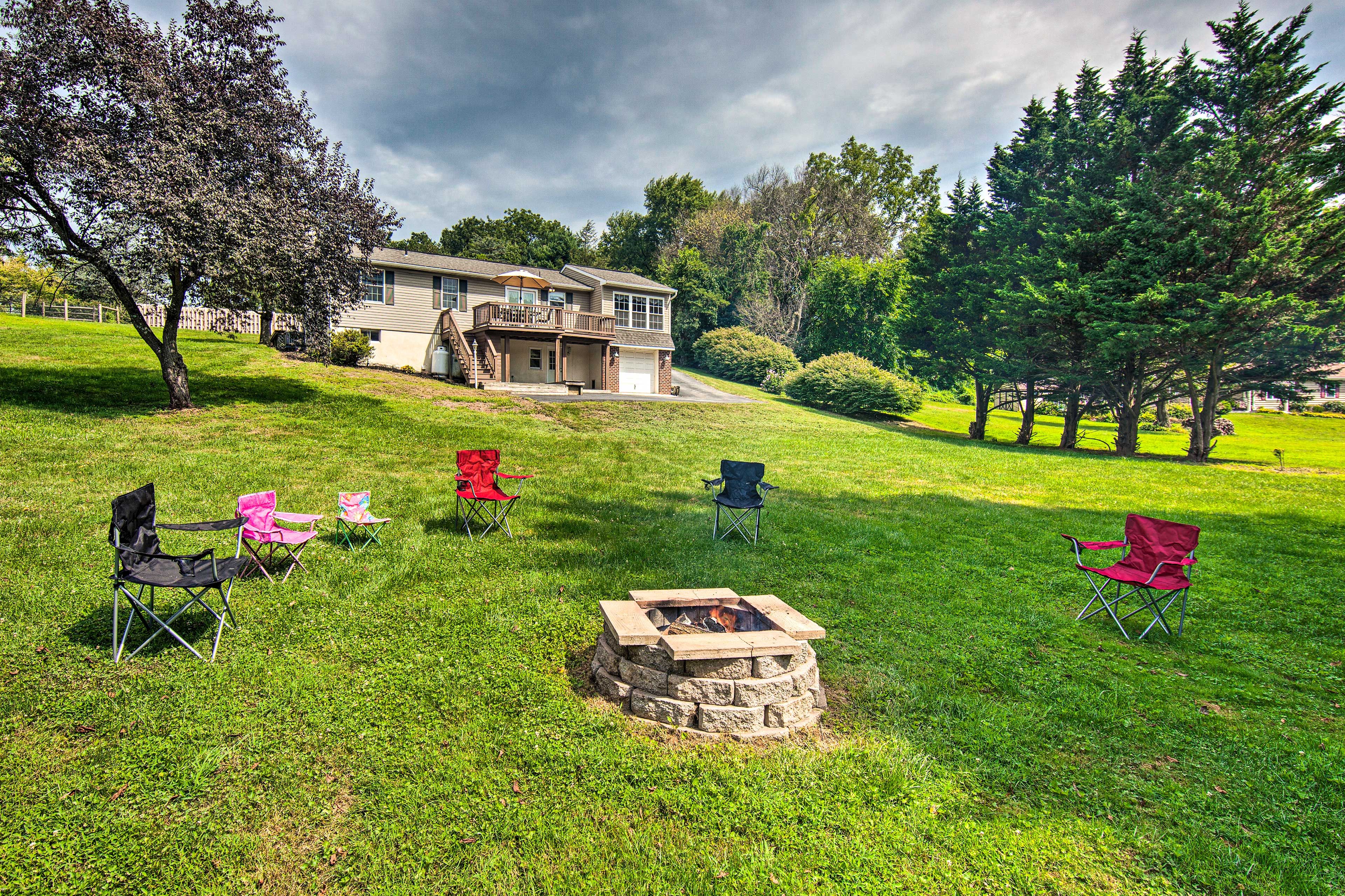 Backyard | Fire Pit | Playground
