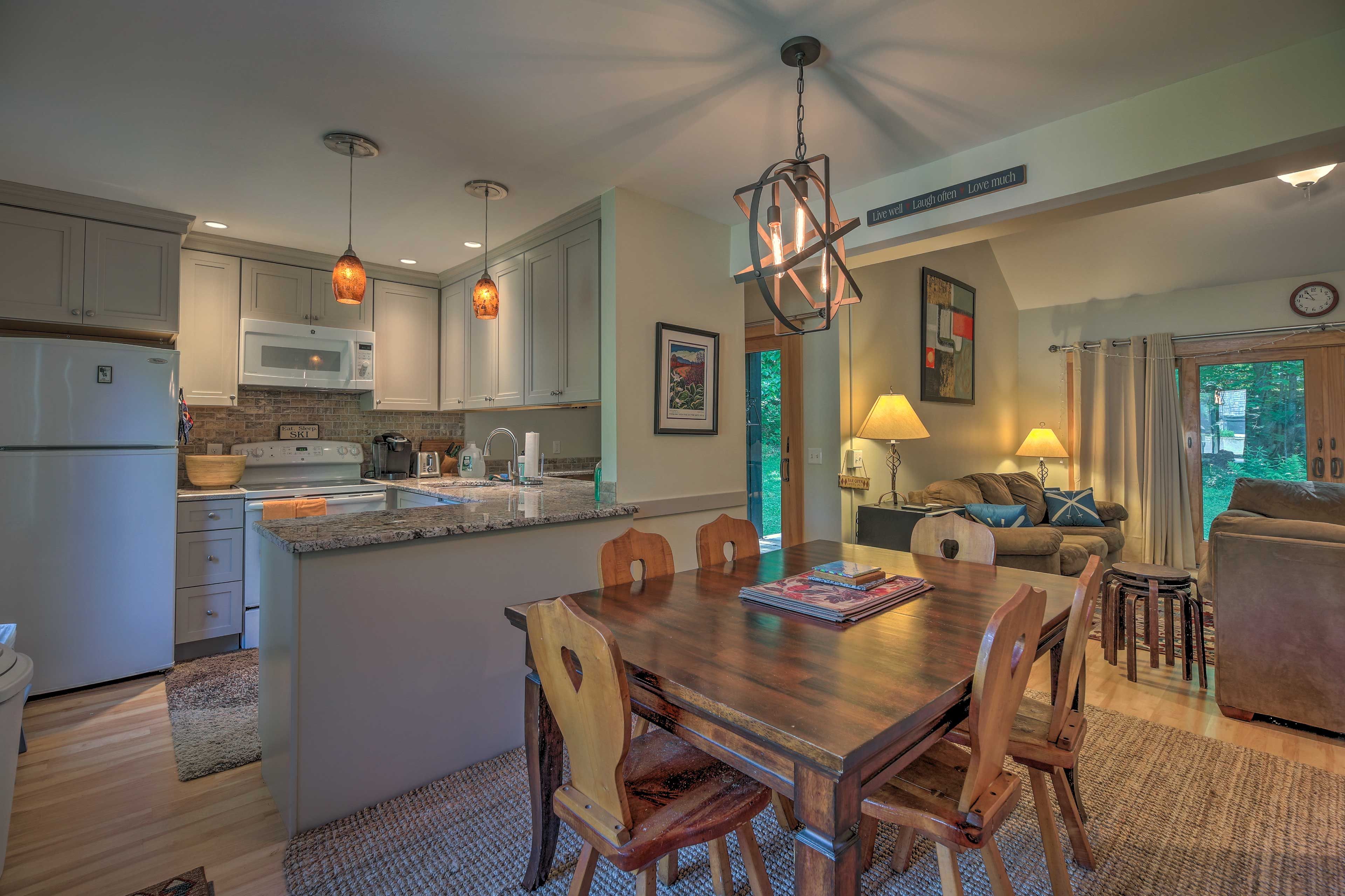 Waitsfield Vacation Rental | 3BR | 2BA | 2-Story Condo | 1,400 Sq Ft