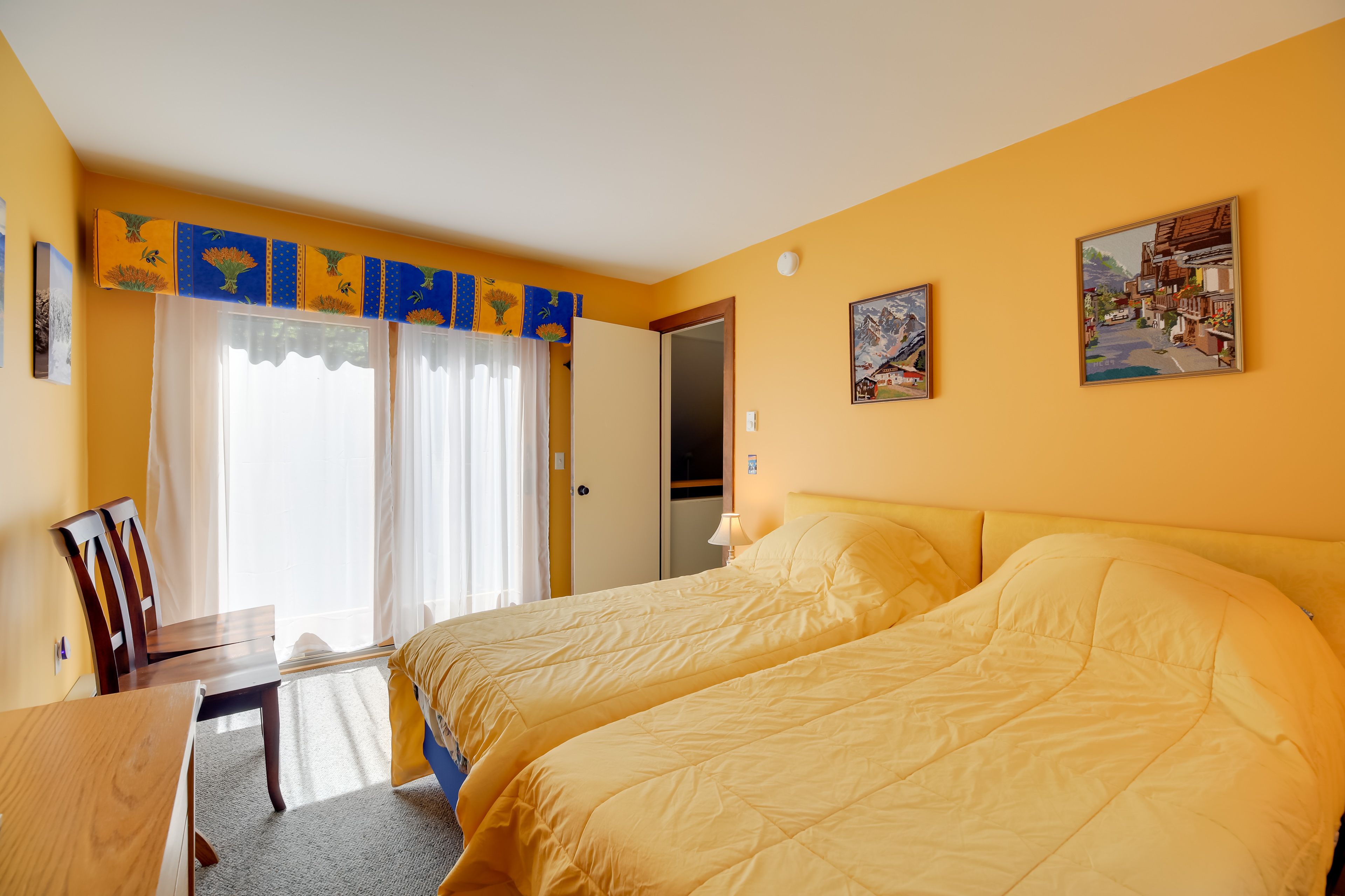 Bedroom 2 | 2nd Floor | 2 Twin Beds | Access to Private Balcony