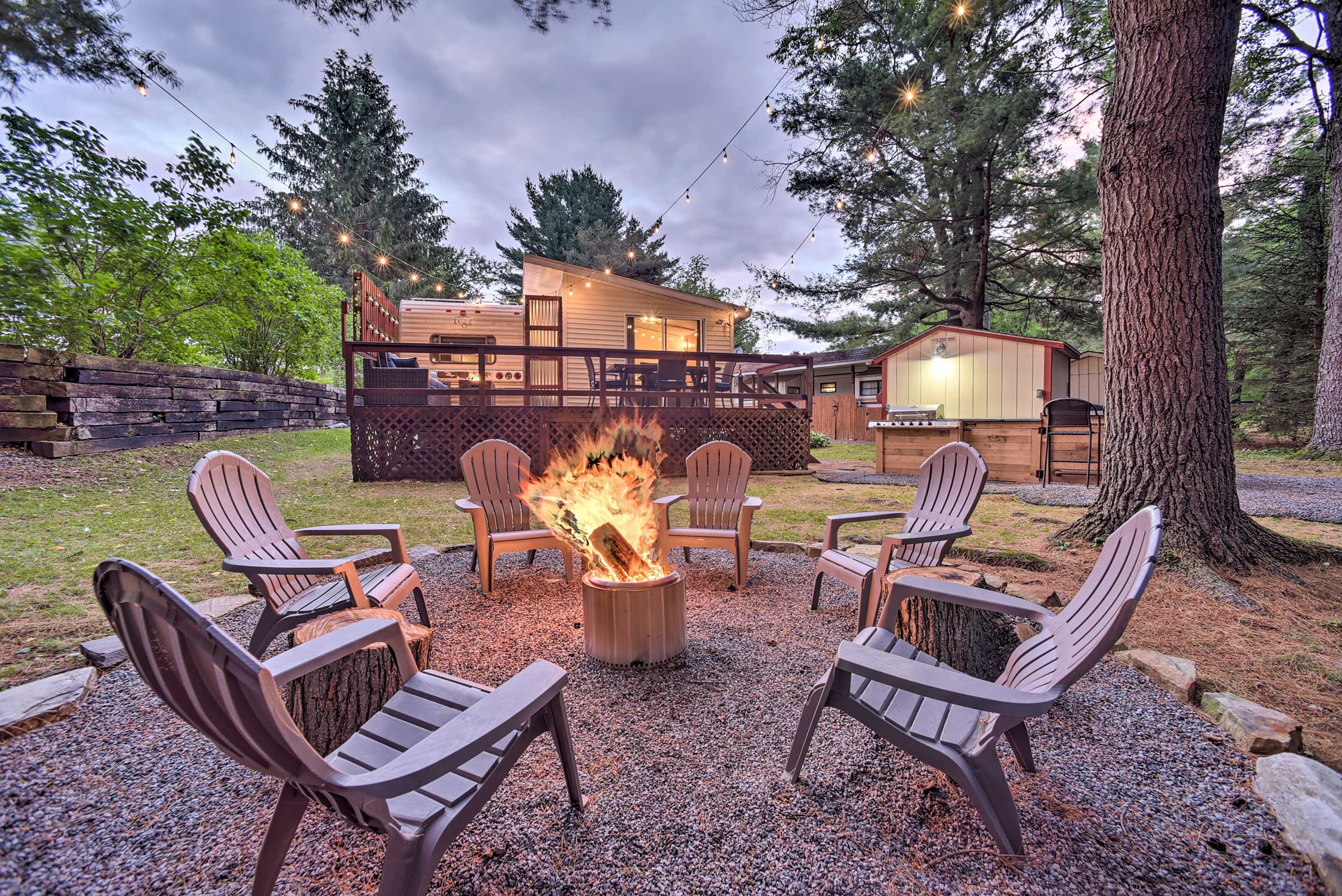 East Berne Vacation Rental | 3BR | 1BA | Steps to Enter | 450 Sq Ft