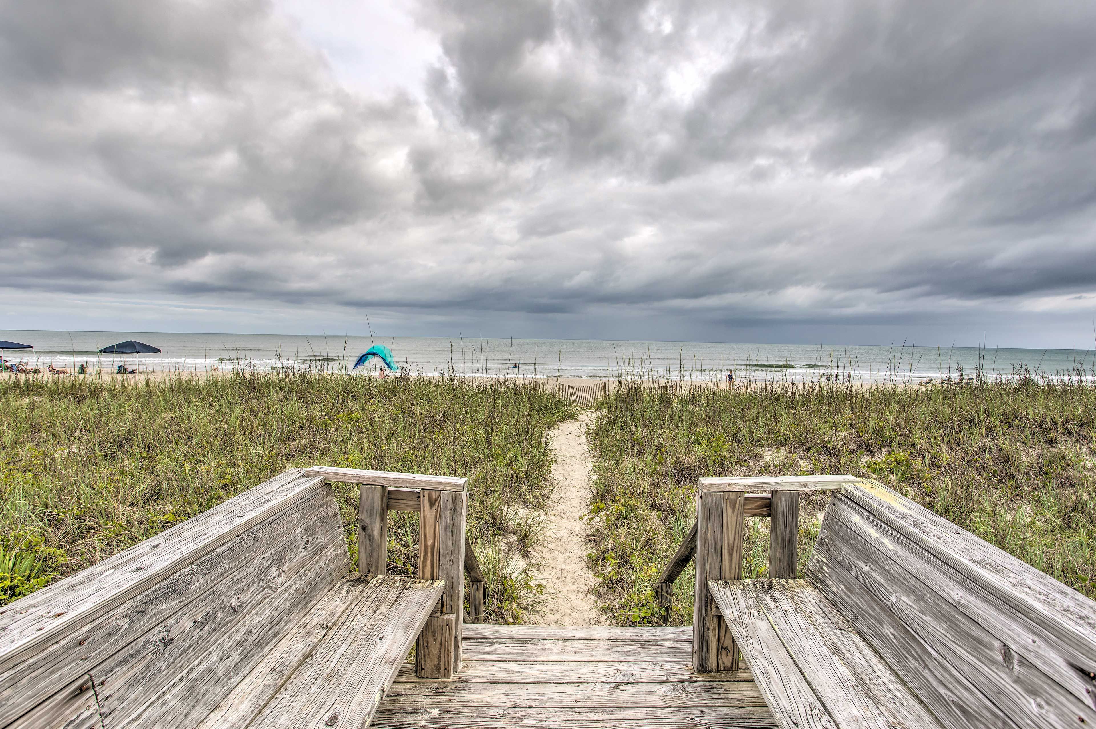 Private Boardwalk | Beachfront Deck