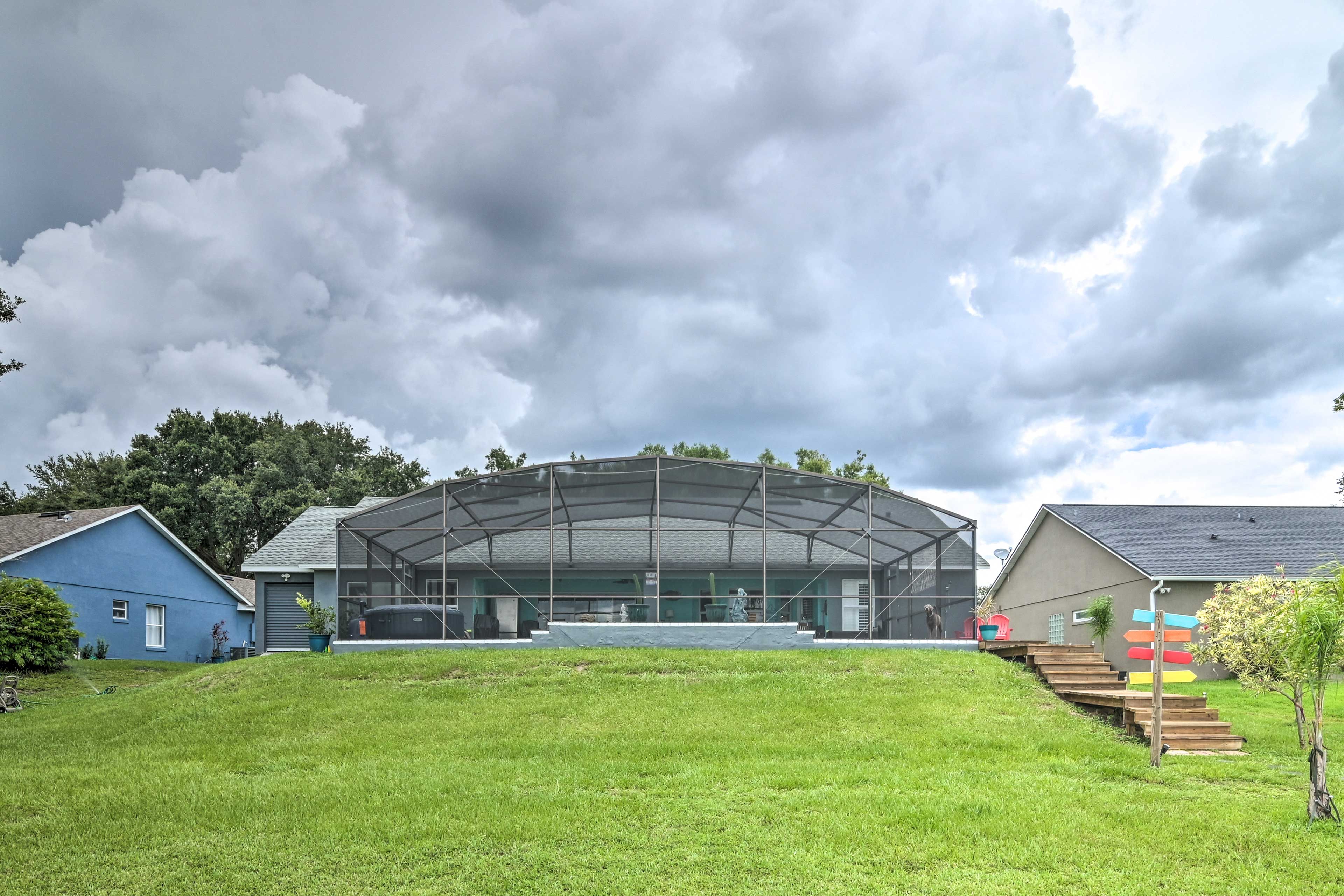 Covered Porch Exterior
