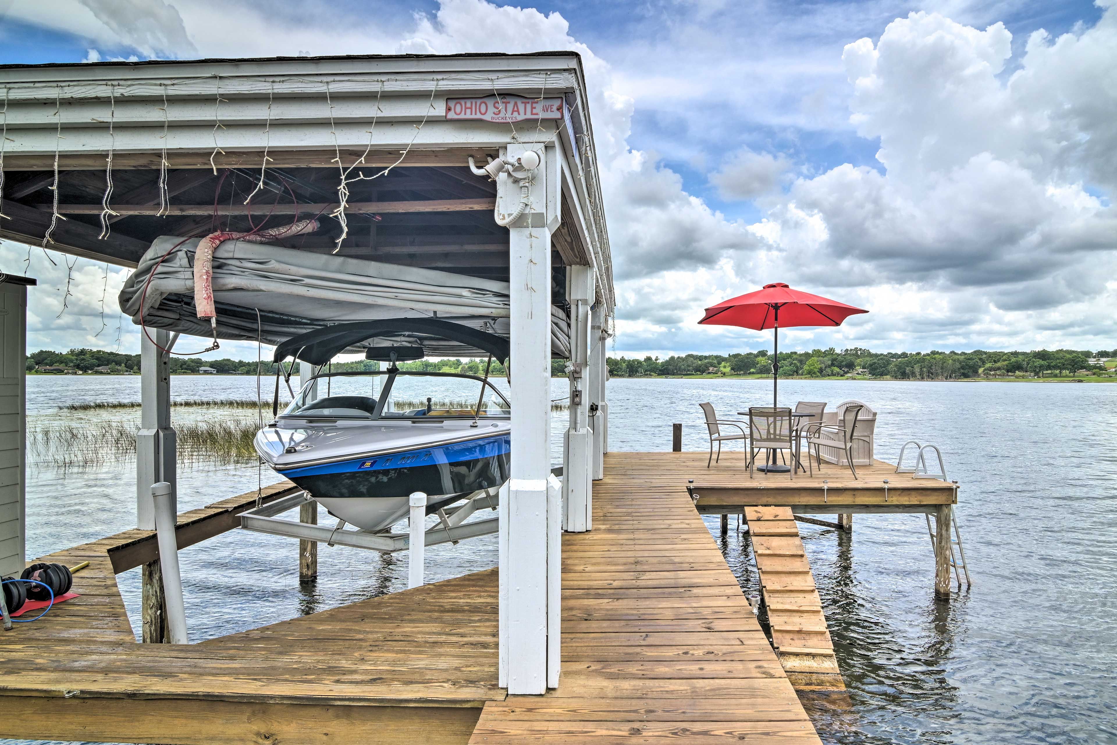Private Dock | Dog Ramp | Life Vests Available
