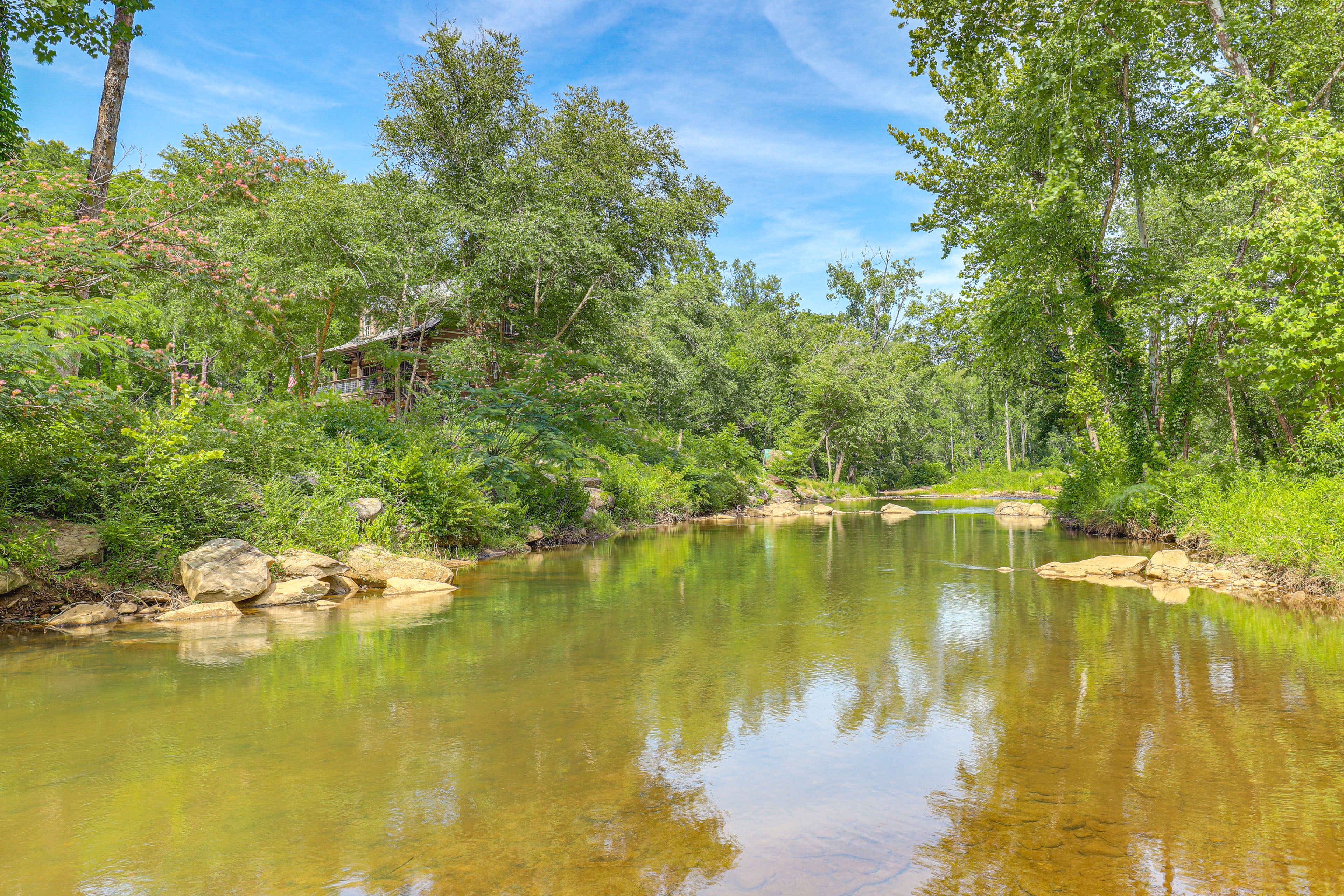 Riverfront Home | 13-Acre Property