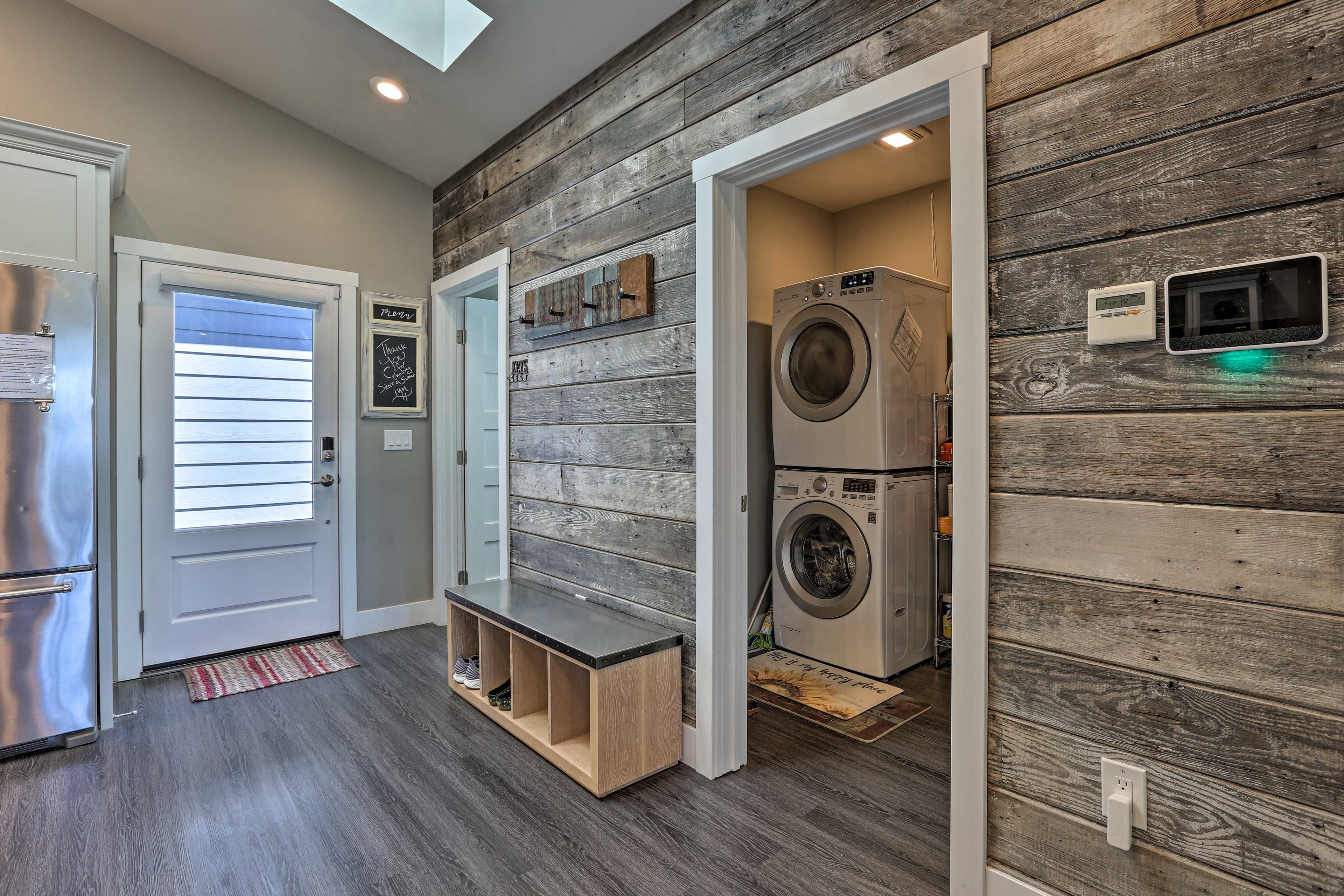 Laundry Room | 1st Floor | Laundry Detergent | Hangers | Iron & Board