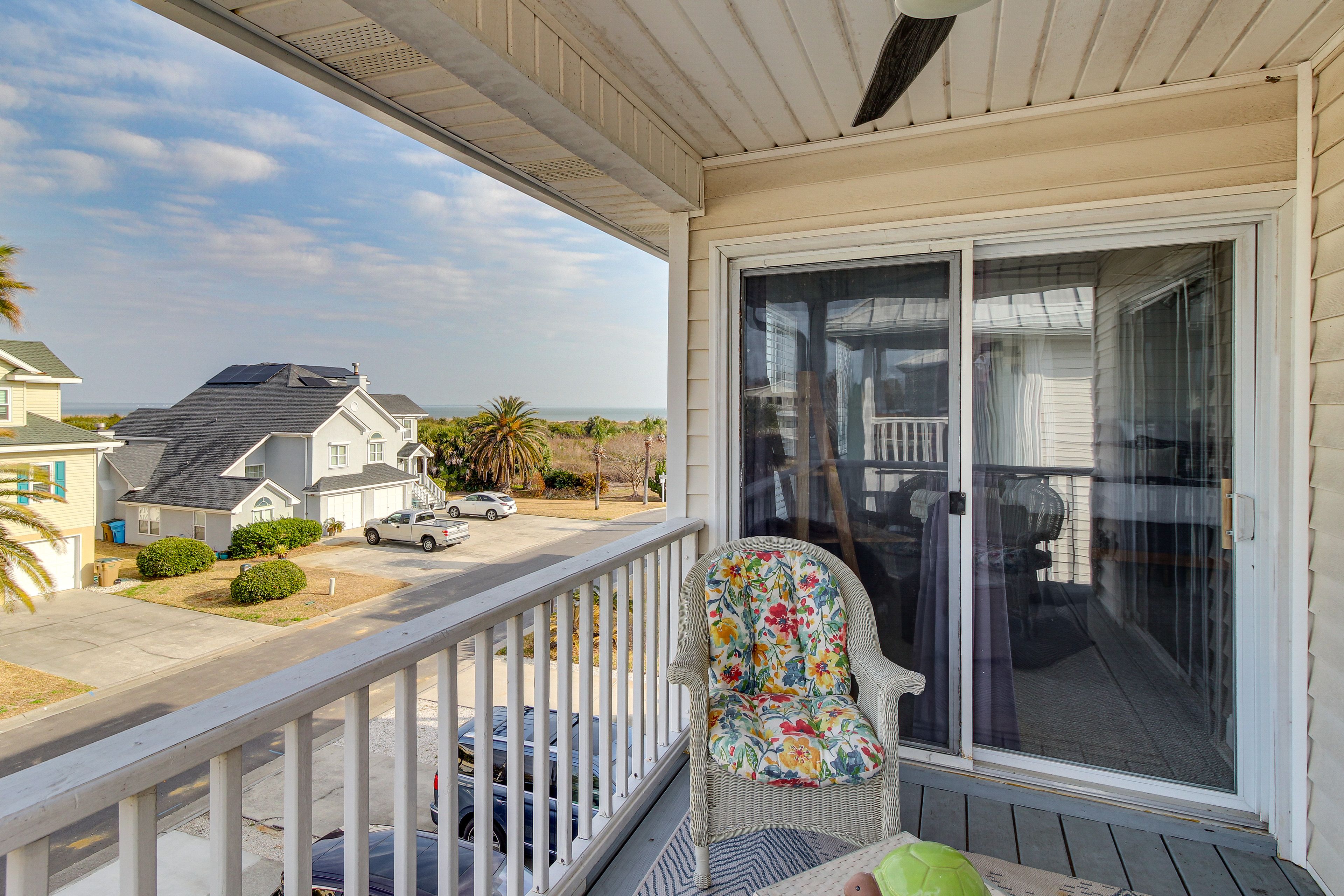 Balcony | Lounge Chairs | Balcony Shared by Bedrooms 2 & 3