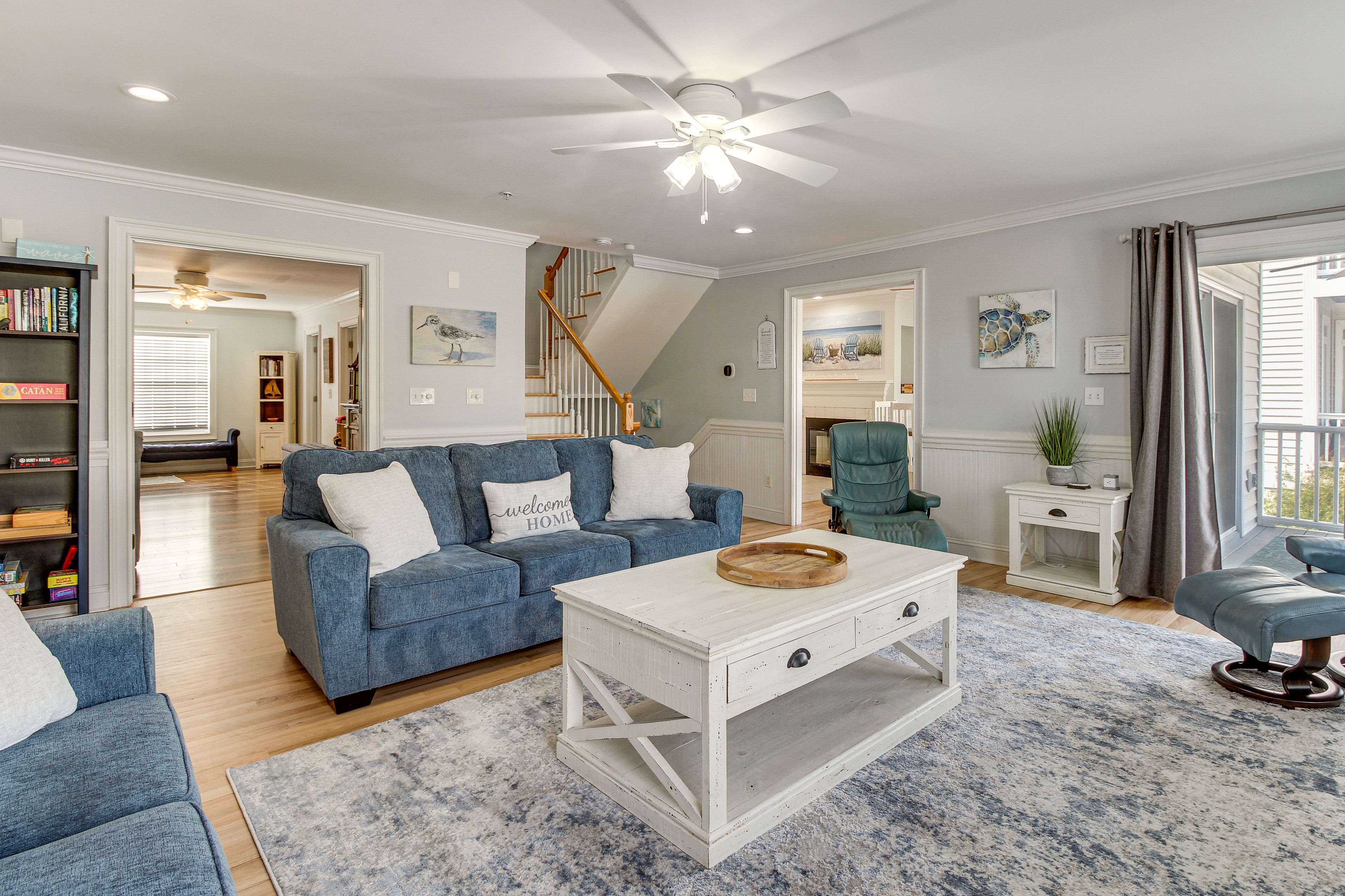 Living Room | Stairs Required for Bedroom Access