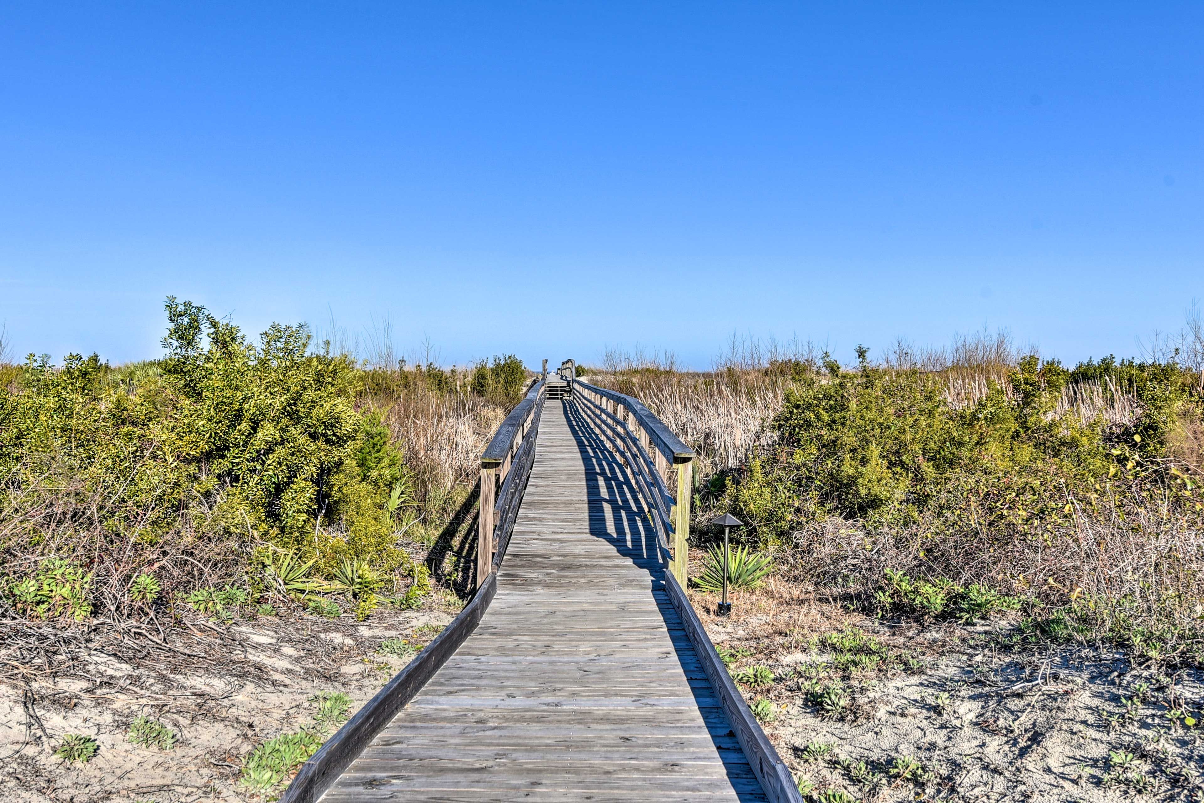 Boardwalk to Beach