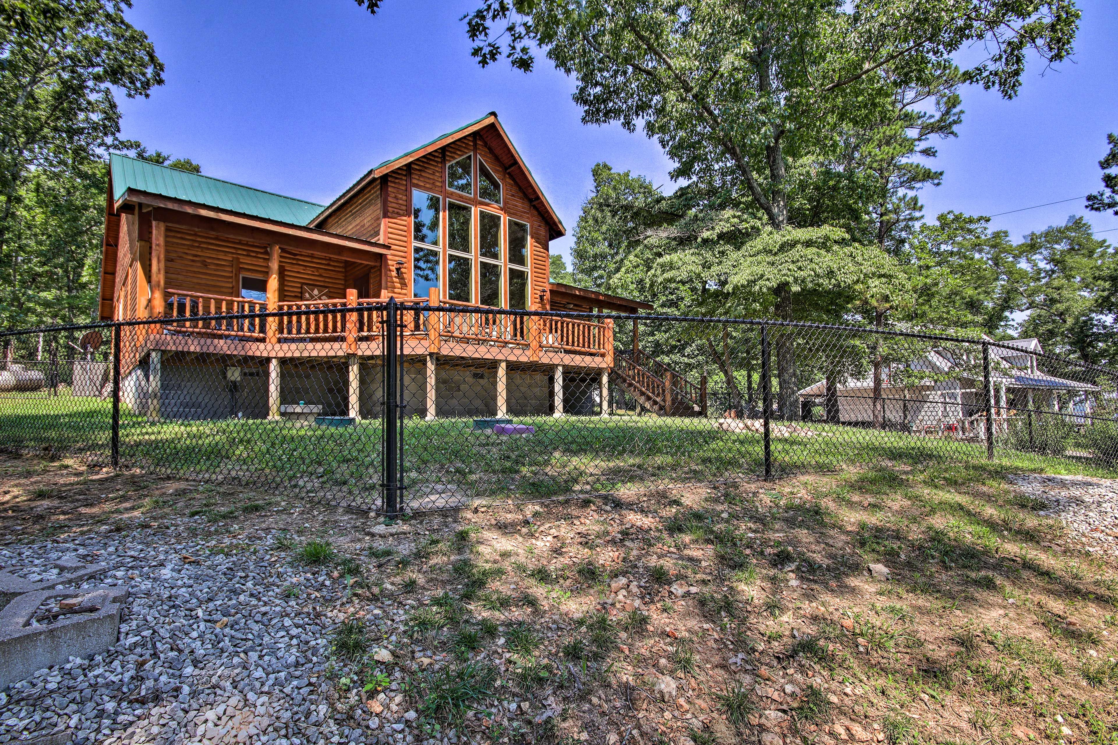 Cabin Exterior | Gated Property