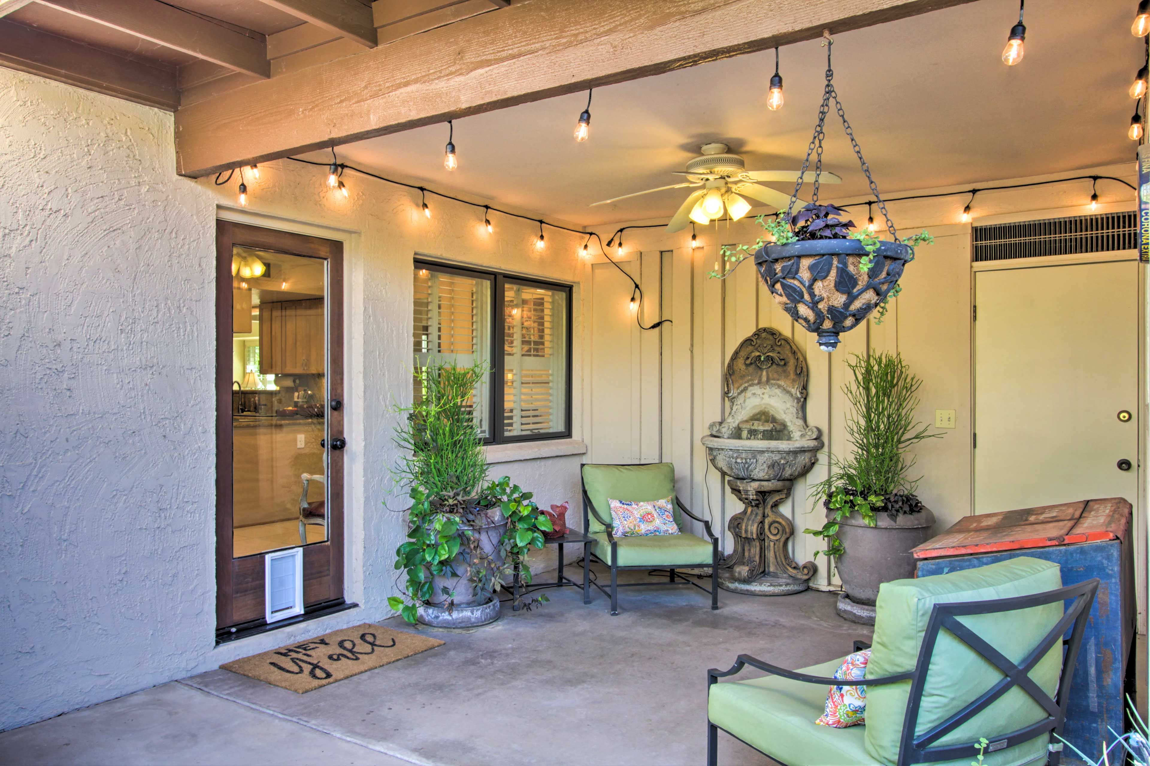 Second Covered Patio | Pet Friendly