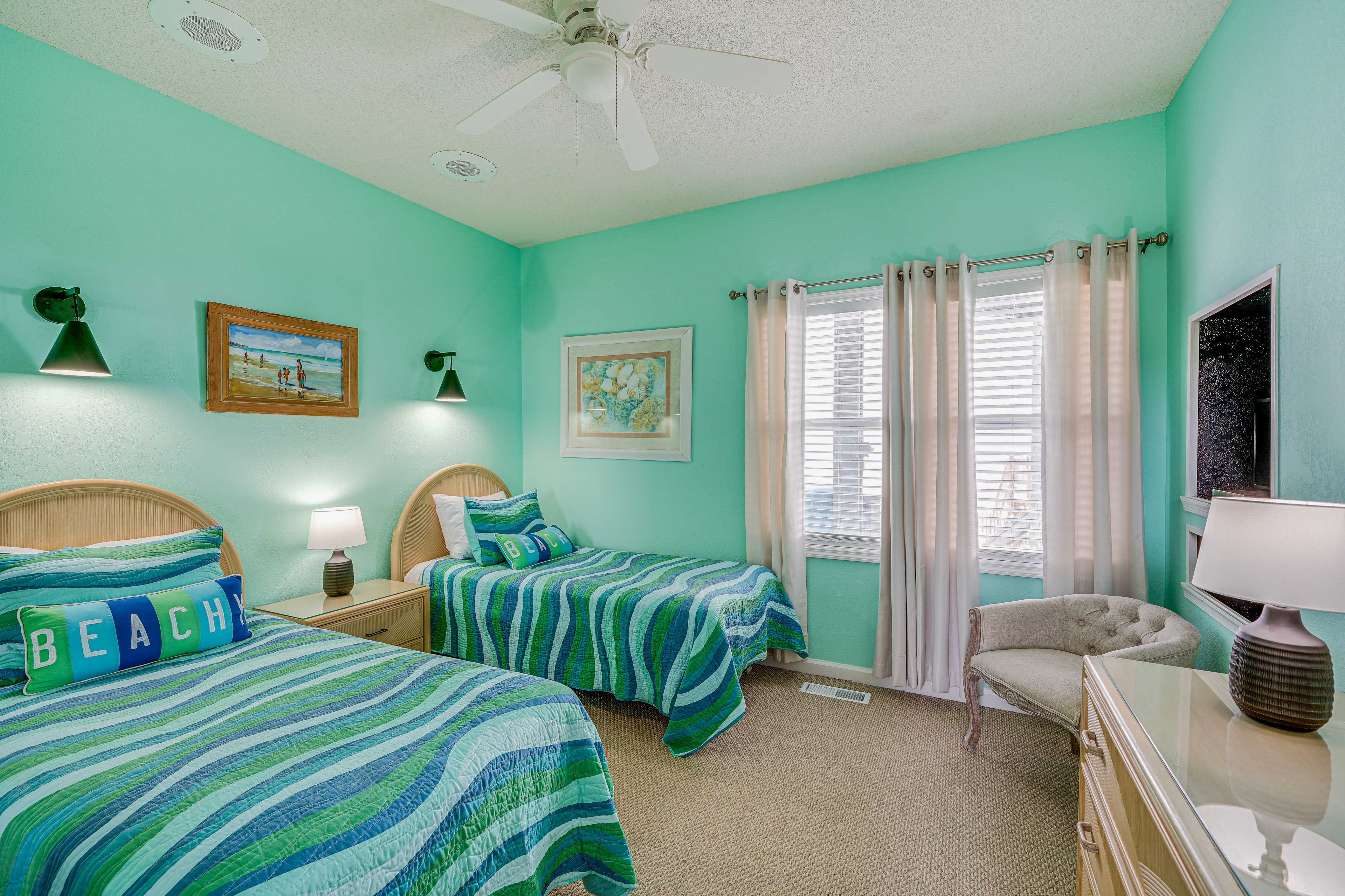 Bedroom 4 | 2nd Level | 2 Twin Beds
