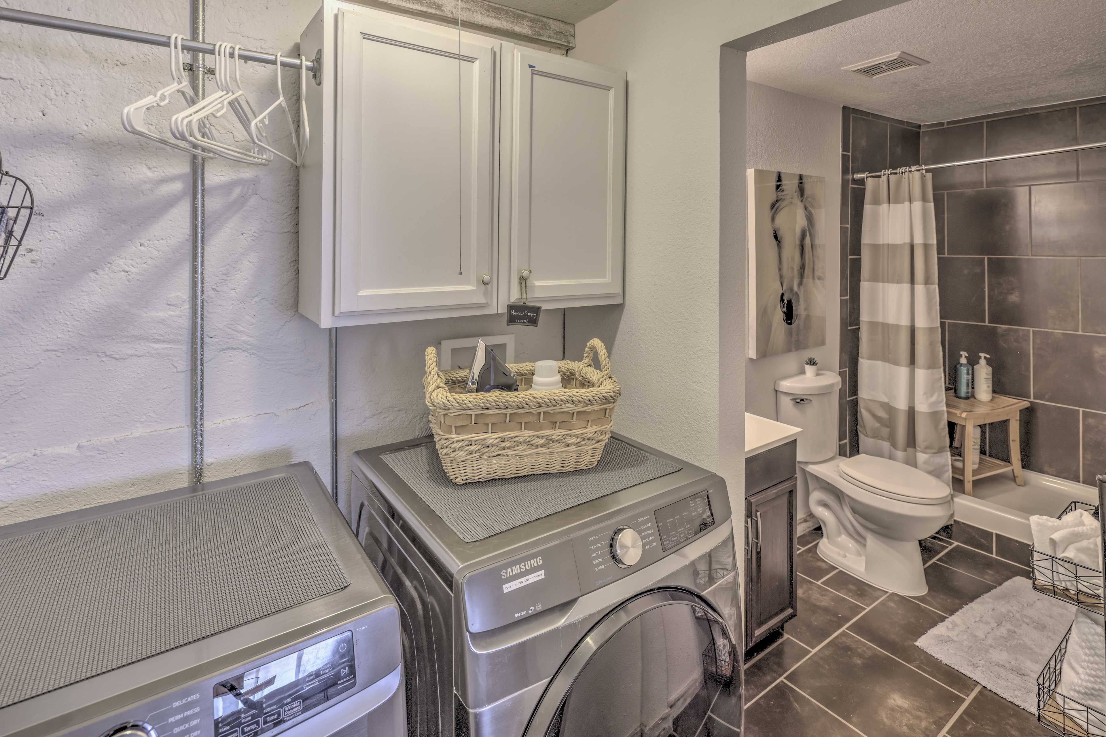 Full Bathroom | In-Unit Laundry