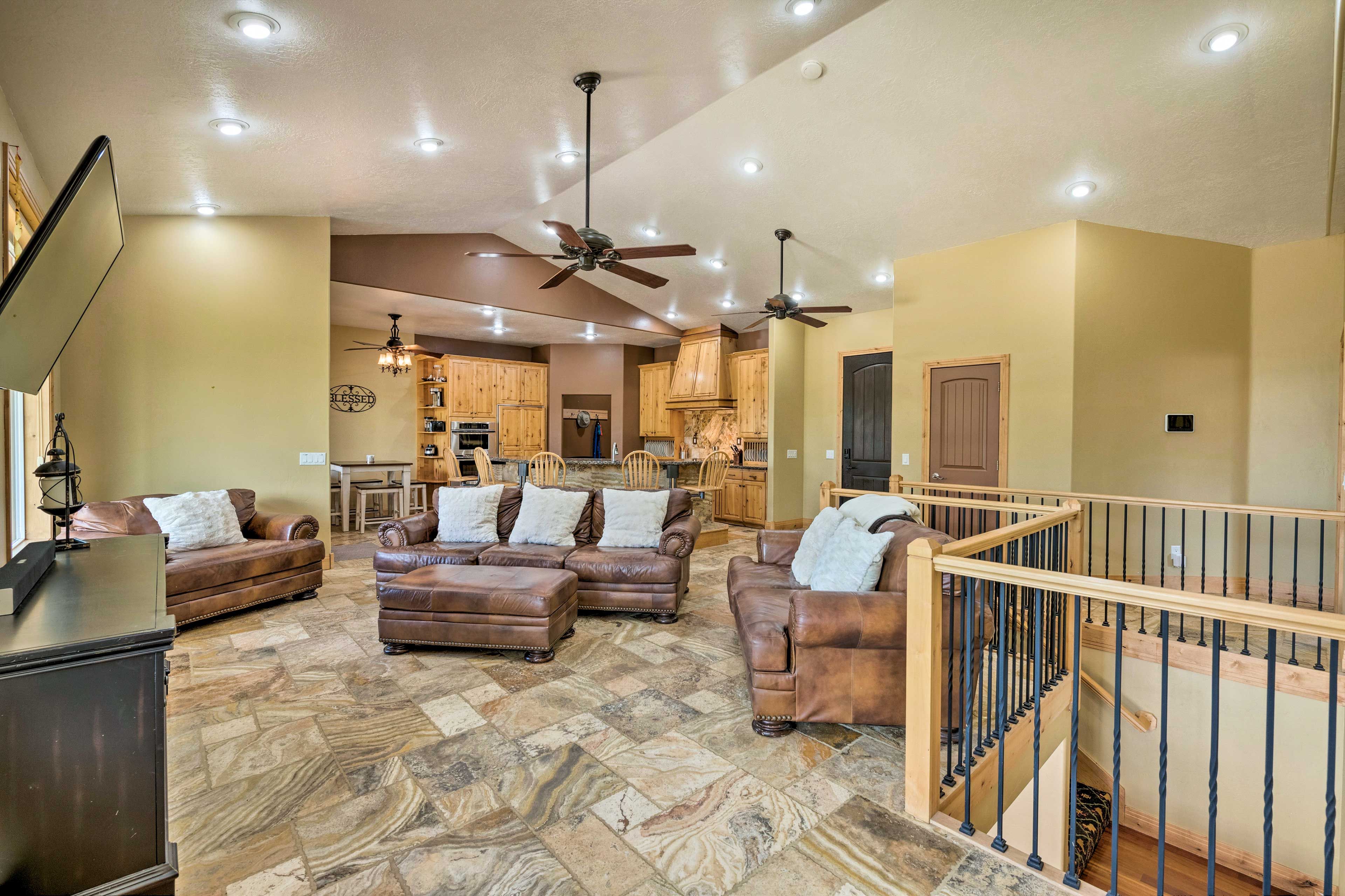 Living Room | Main Floor | Central Heat | Free WiFi