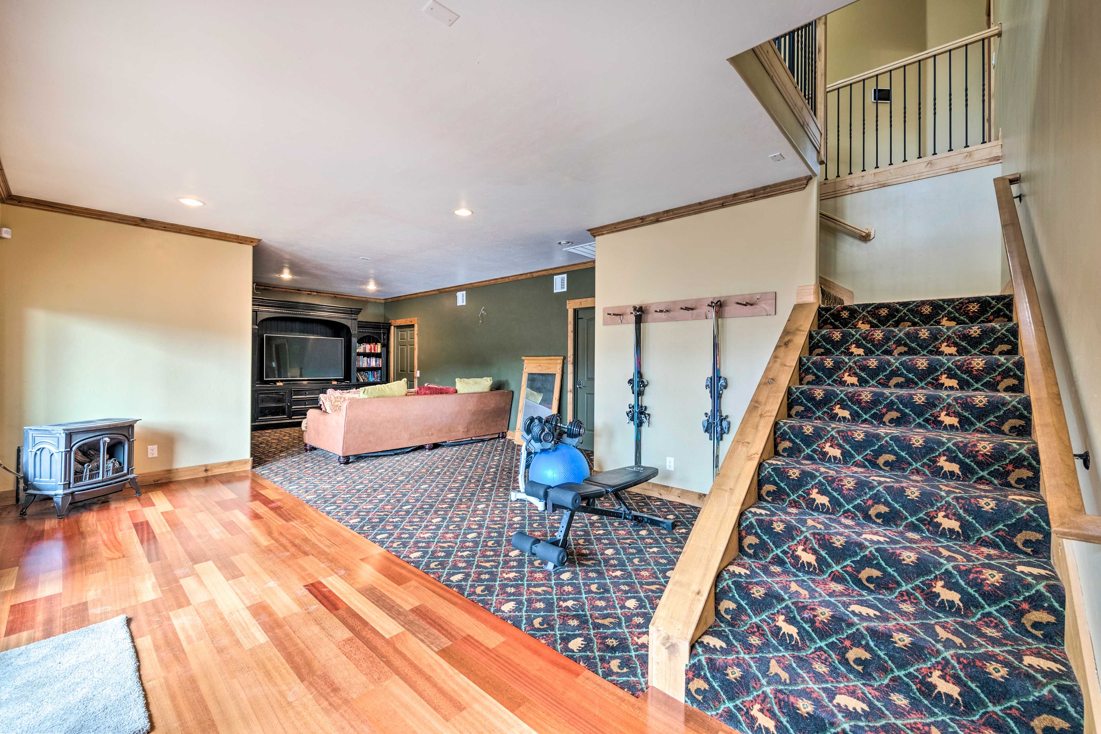 Exercise Area | Ground Floor | Stairs Required