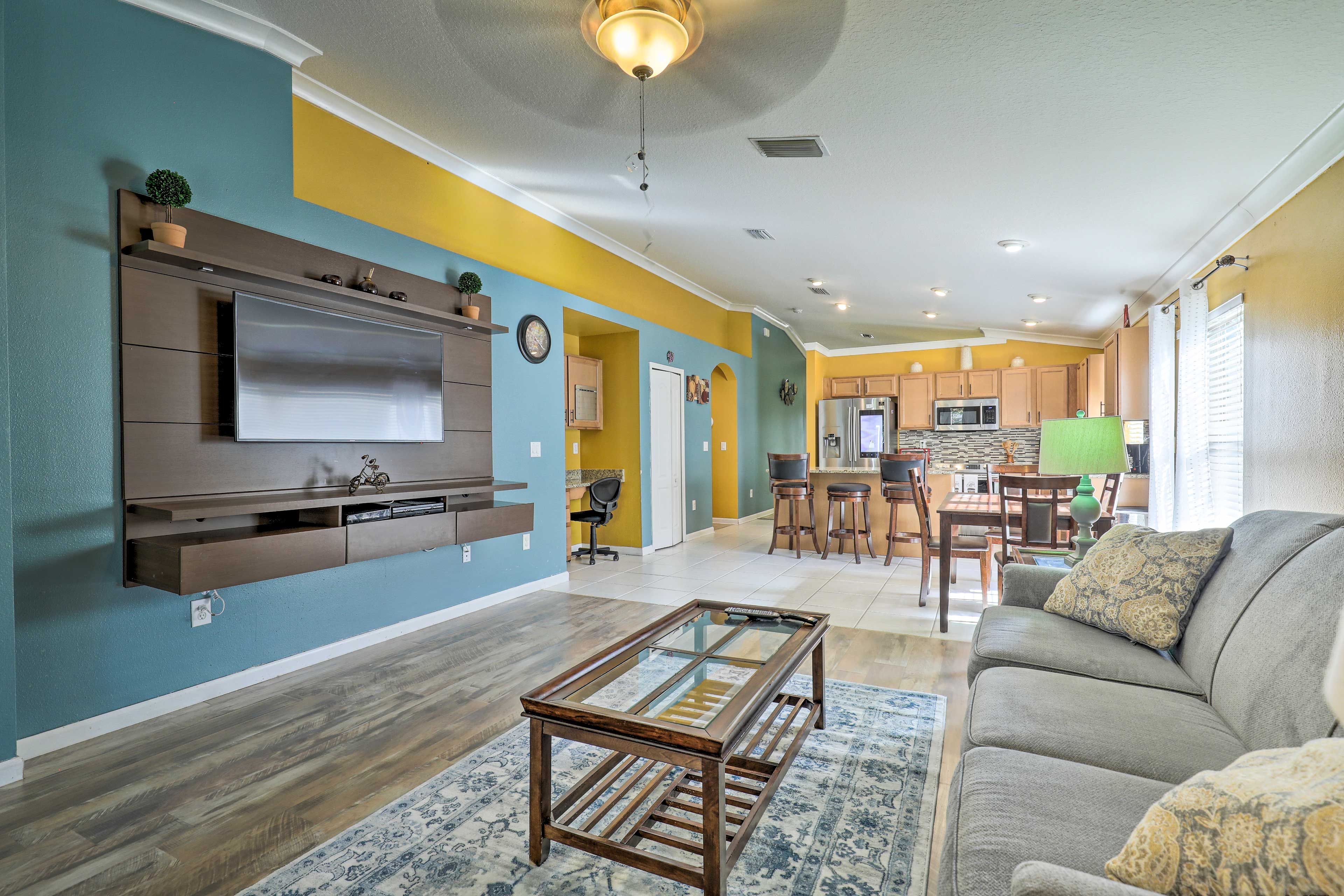Ruskin Vacation Rental | 4BR | 2BA | 1,963 Sq Ft | Stairs Required